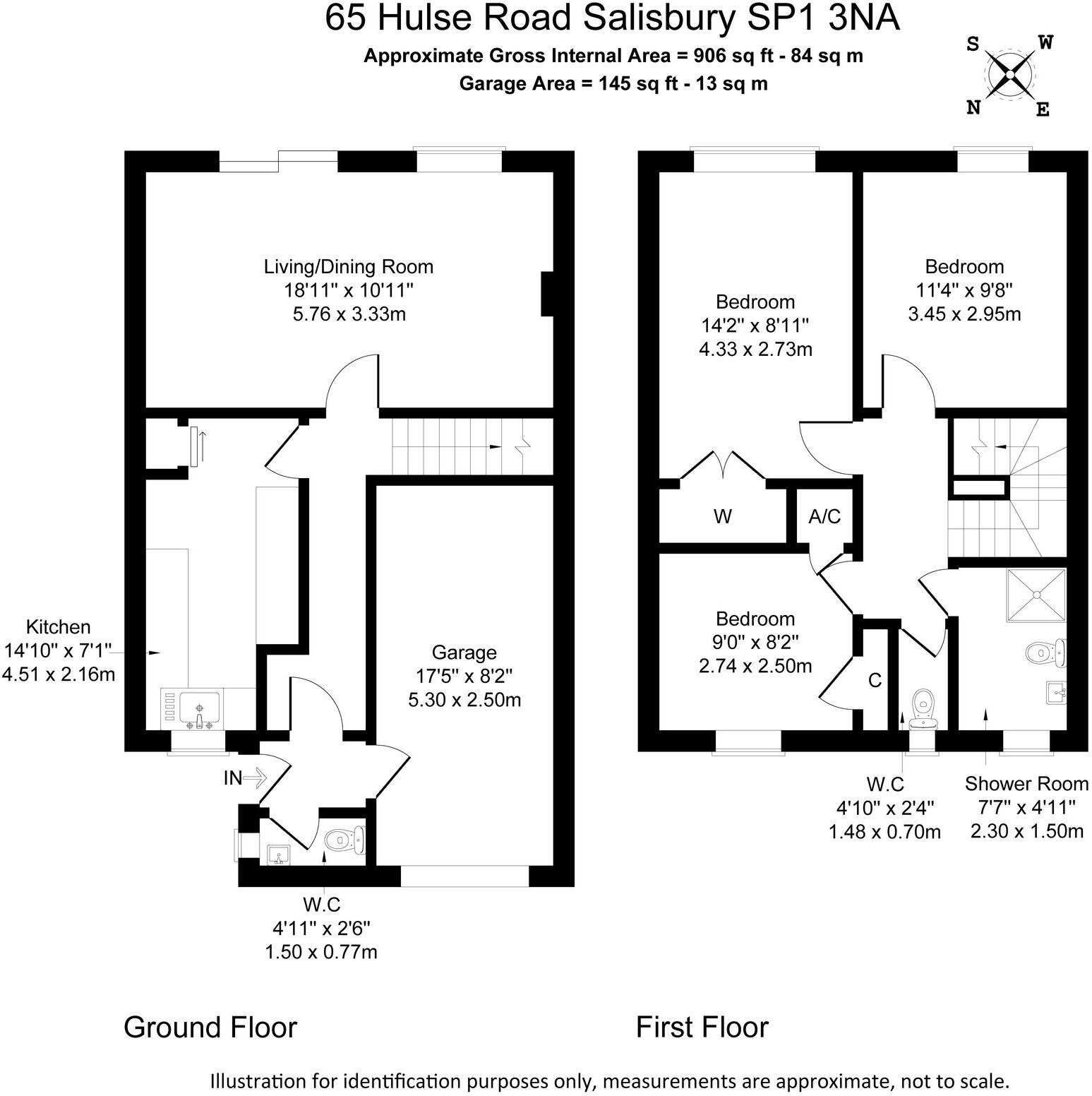 Hulse Road, Salisbury, SP1 floorplan