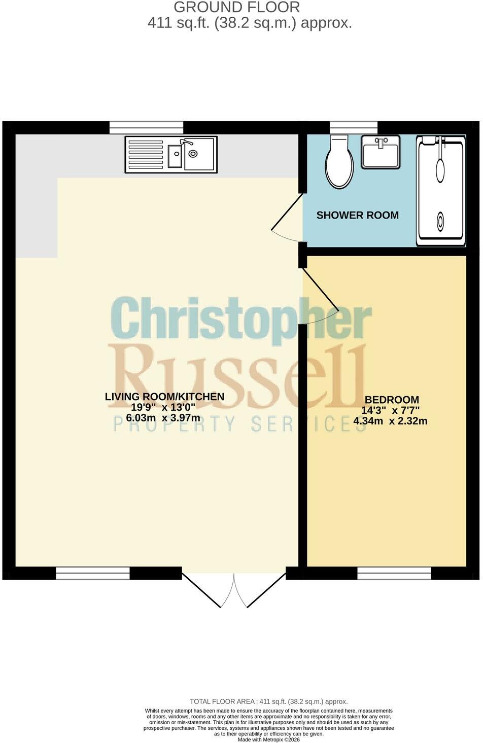 Hurst Road, Sidcup, DA15 floorplan