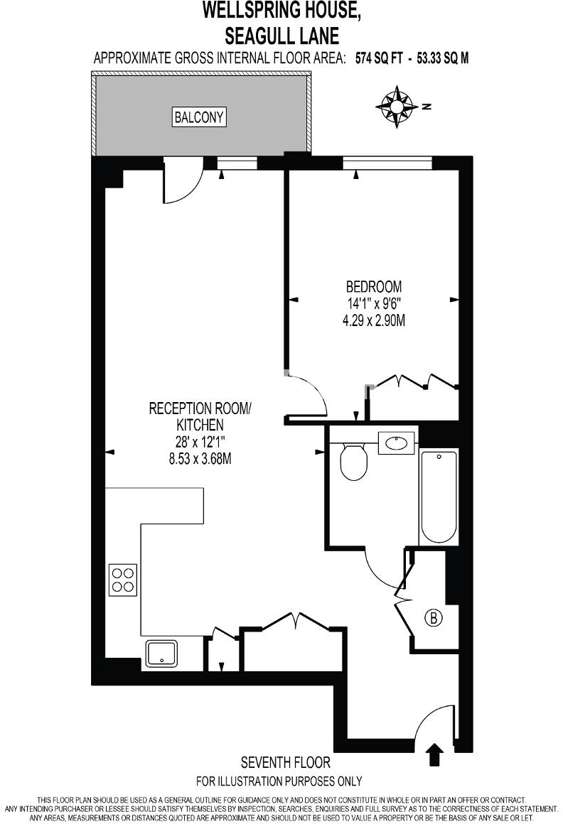 11 Seagull Lane, London, E16 1EY floorplan