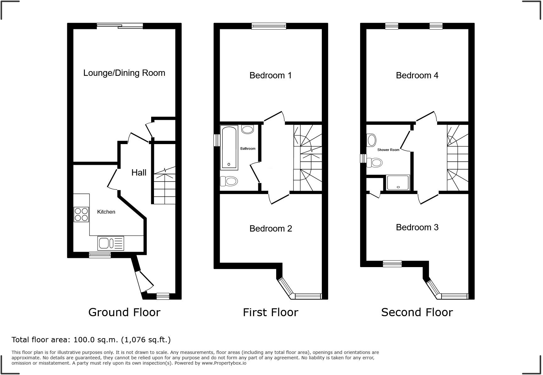 Orchard Mews, Staplers Road, Newport floorplan