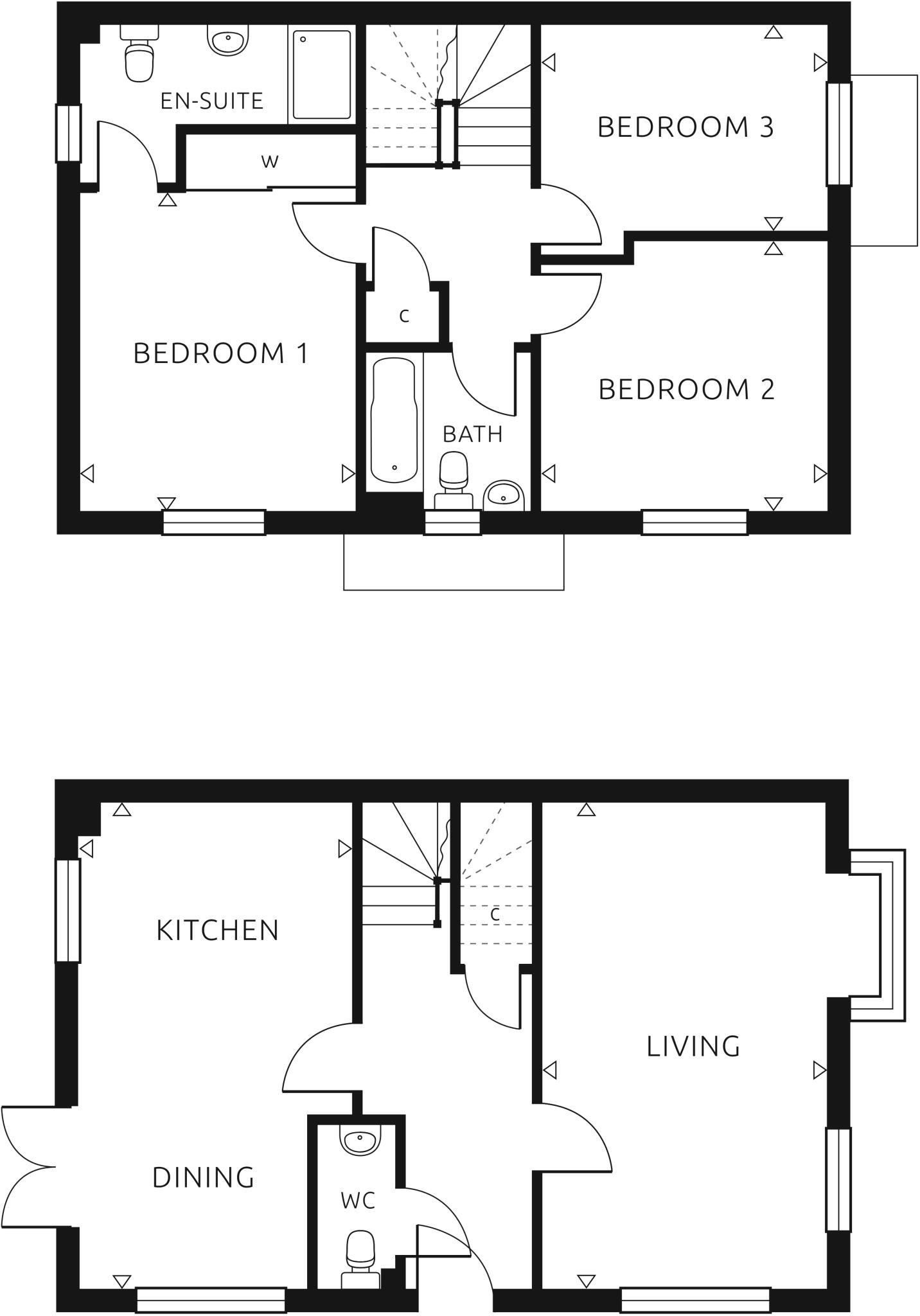 Plot 12, Pine Grove, Trimley St. Mary, Felixstowe, Suffolk, IP11 floorplan