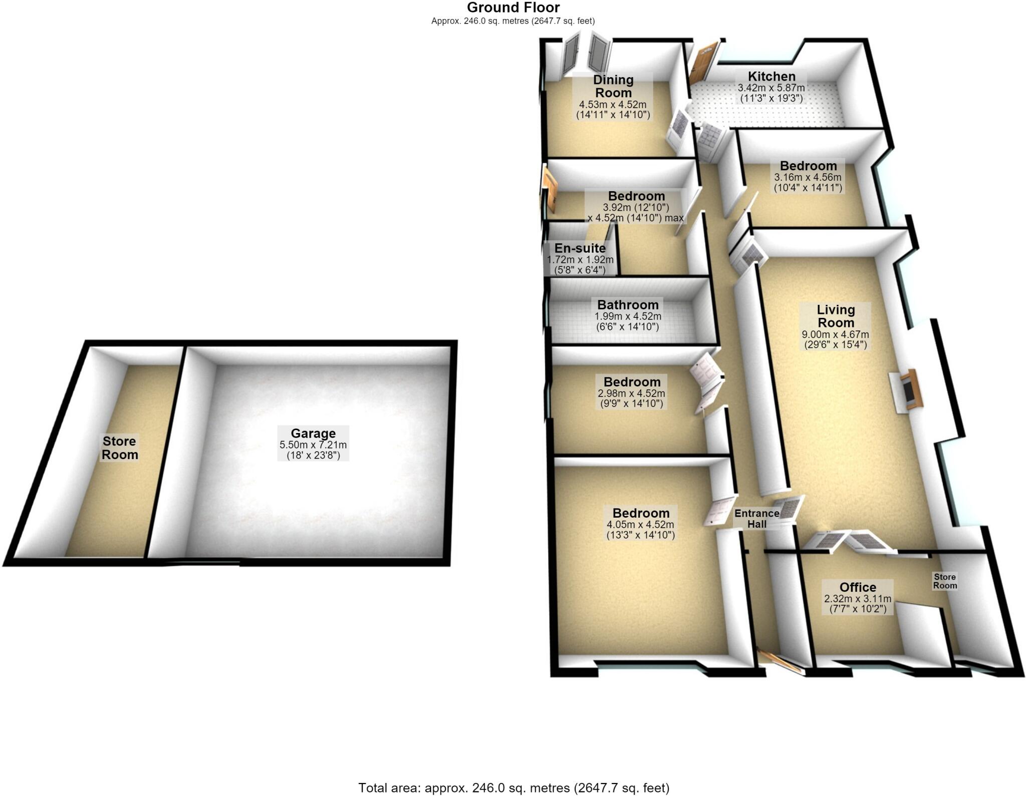 Spring Bank Lane, Bamford, Rochdale, OL11 floorplan