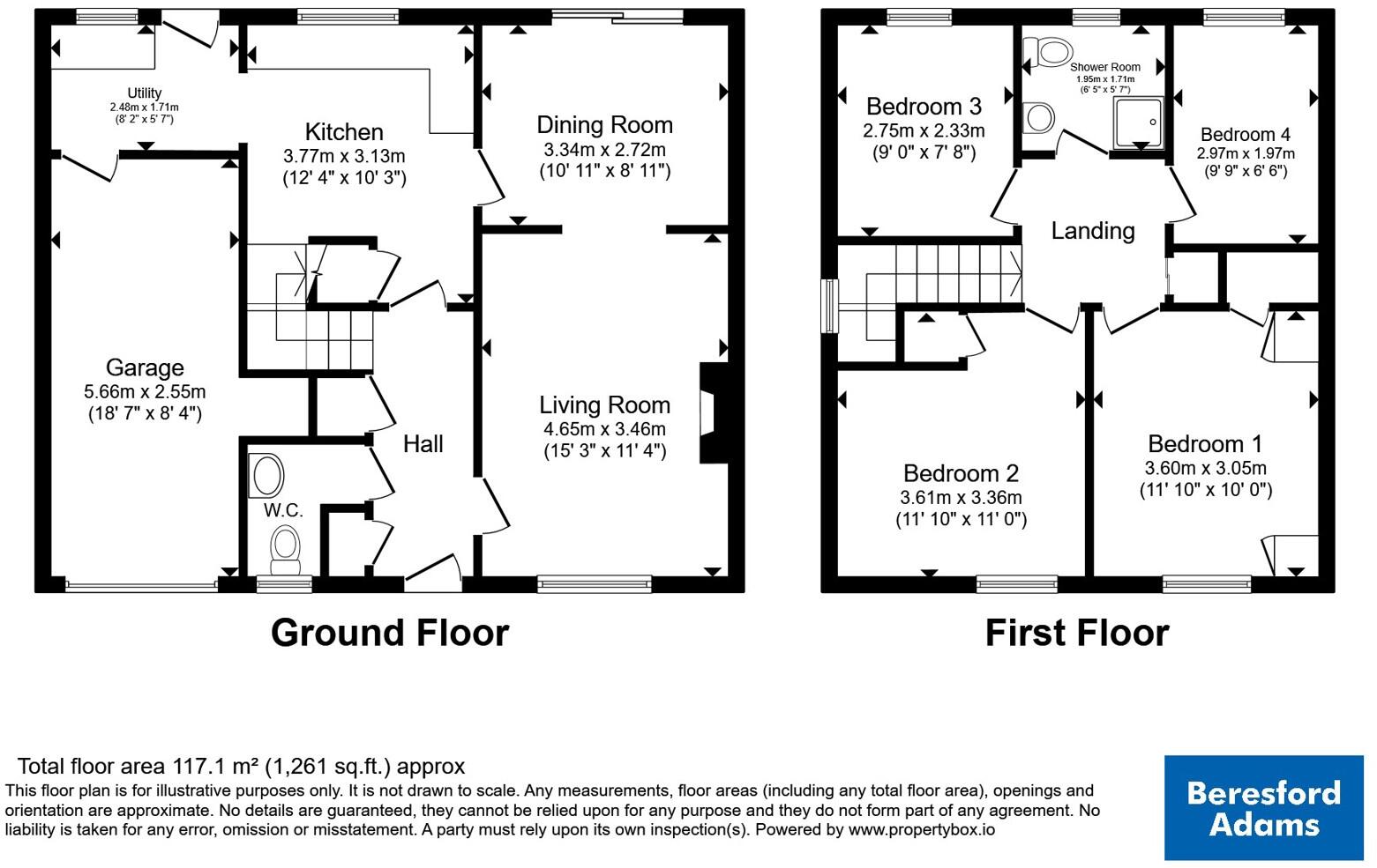 Alyn Drive, Rossett, Wrexham, LL12 floorplan