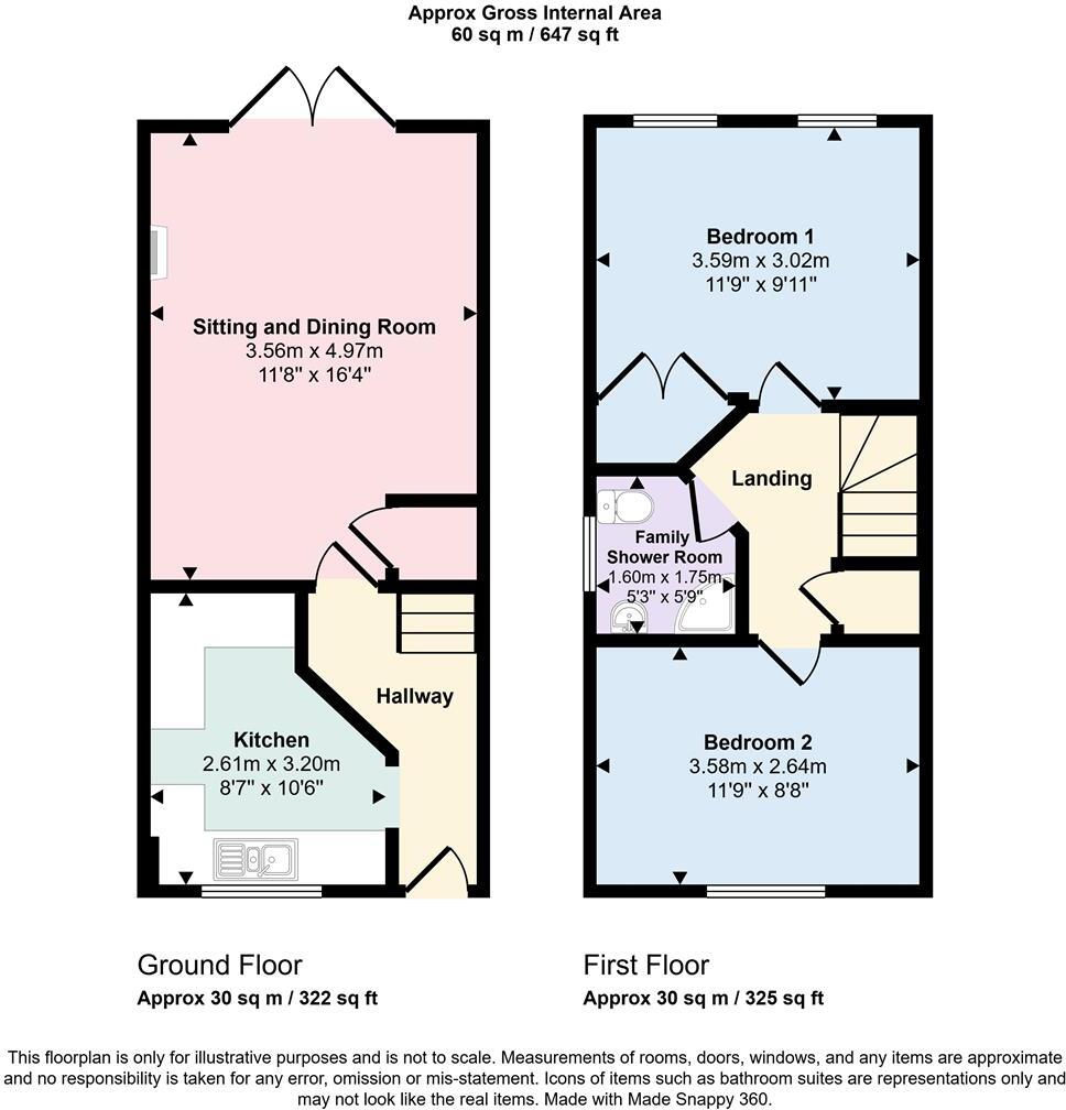 Ascot Close, Church Stretton floorplan