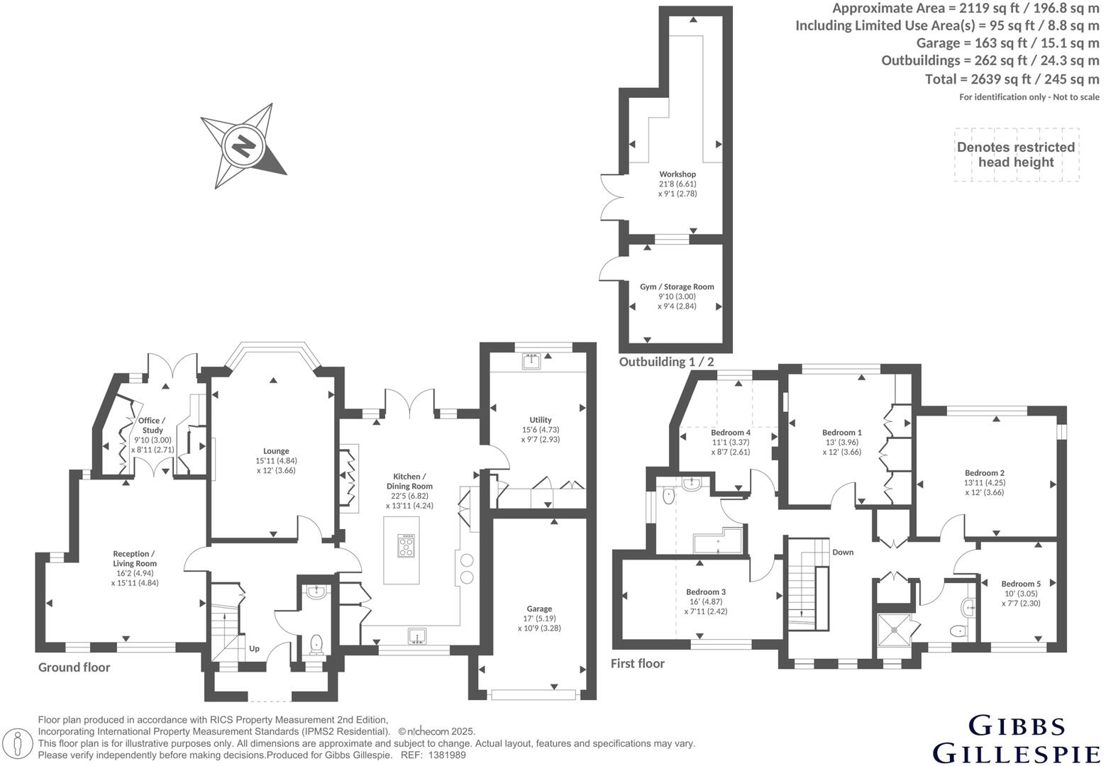 Denham Lane, Chalfont St. Peter, Gerrards Cross floorplan