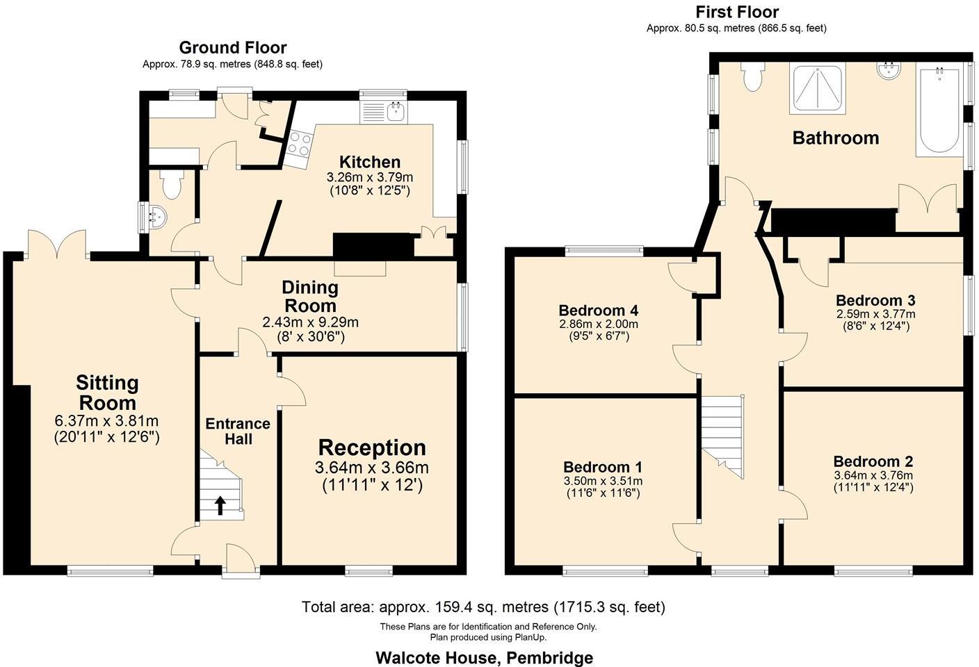 Walcote House, Pembridge floorplan