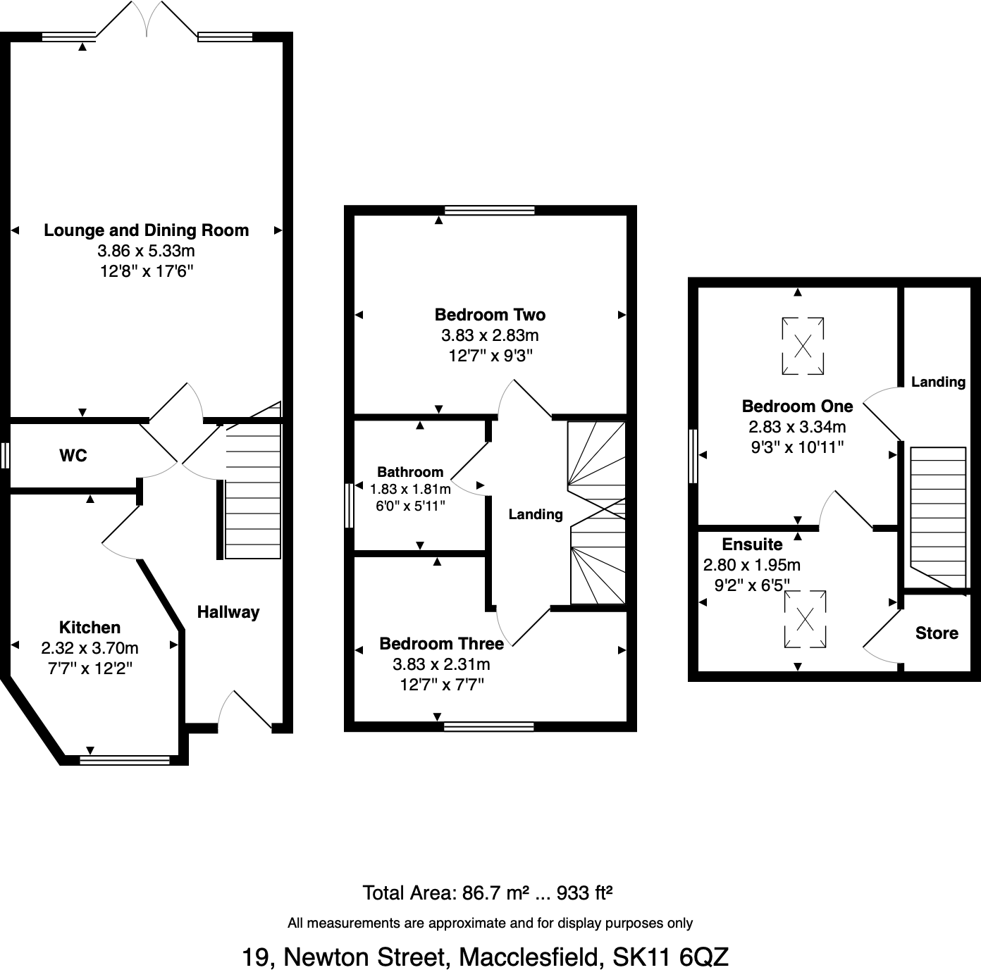 Newton Street, Macclesfield, SK11 6QZ floorplan