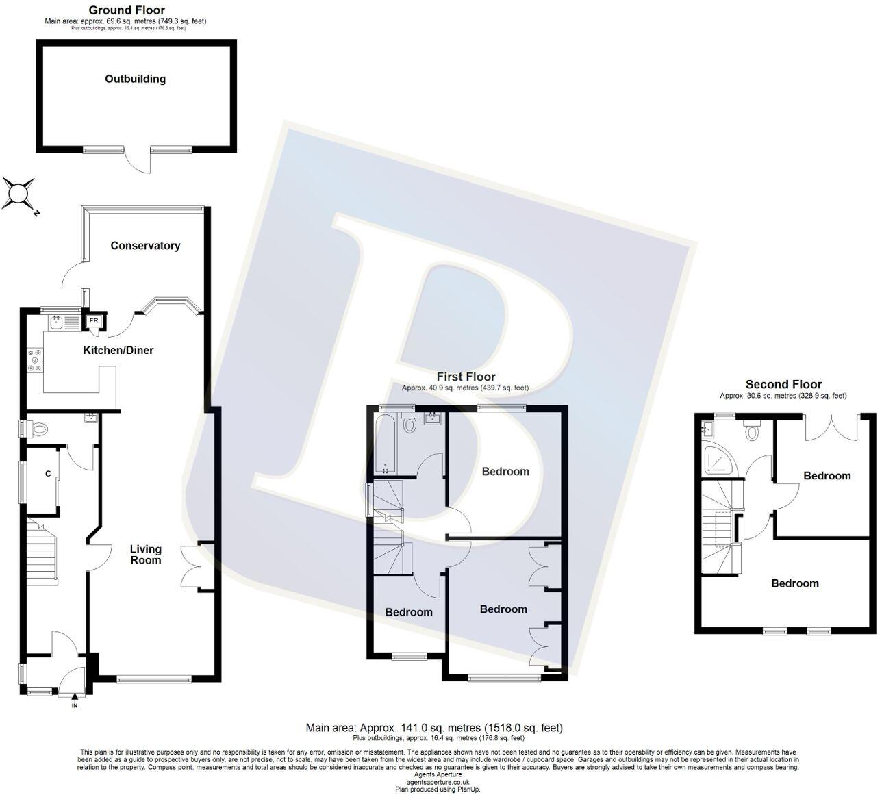 Glebe Way, Hornchurch, RM11 floorplan