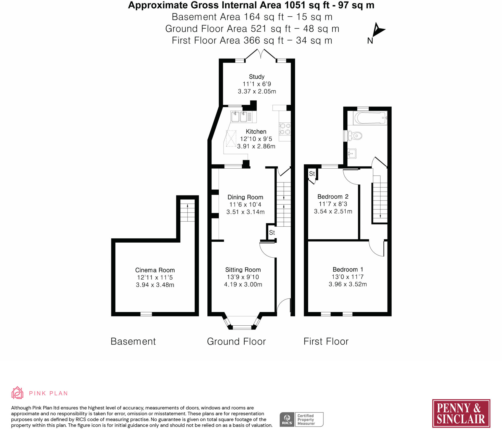 Marston Street, Central East Oxford OX4 floorplan