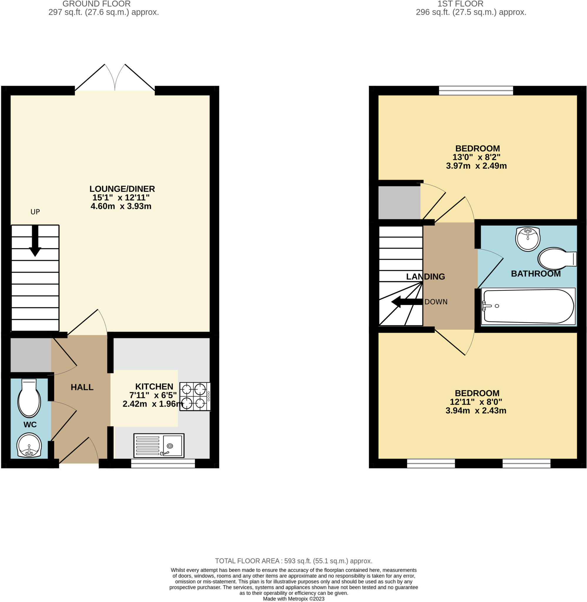 Oriel Close, Wolverton, Milton Keynes, Buckinghamshire, MK12 floorplan