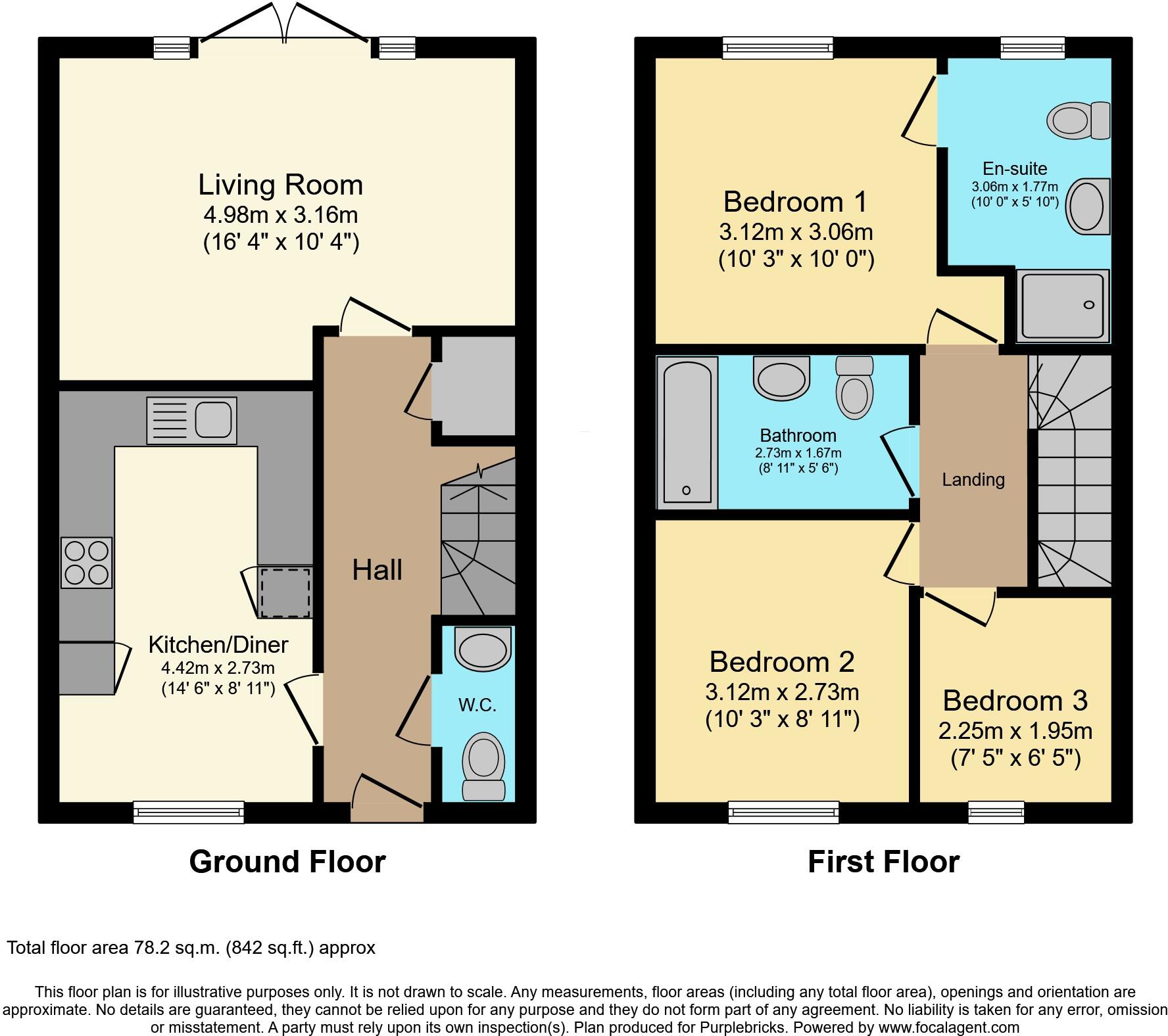 Cherry Blossom Rise, Leeds, LS14 floorplan