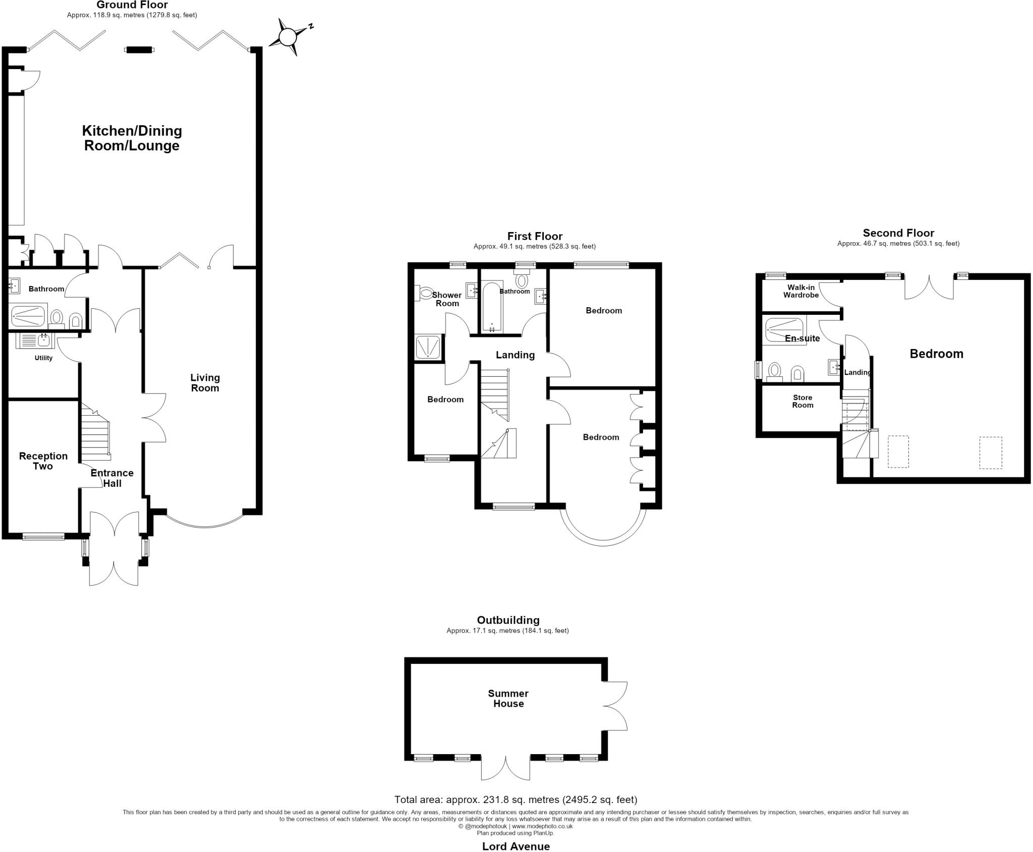 Lord Avenue, Clayhall, Ilford, Redbridge floorplan