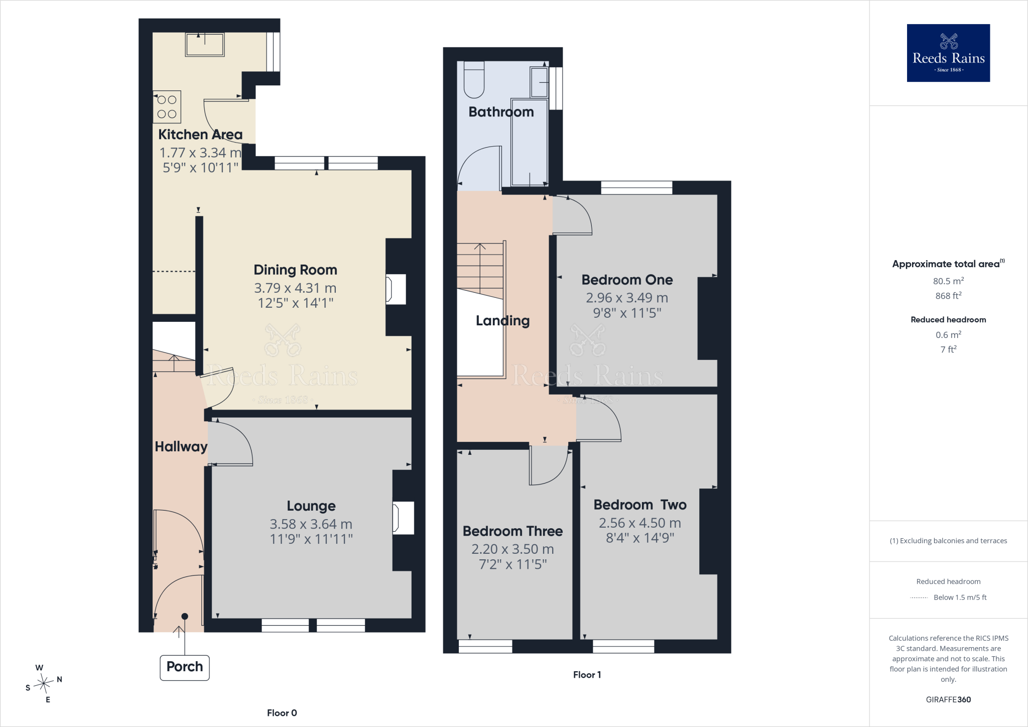 Church Street, Leyland, Lancashire, PR25 floorplan