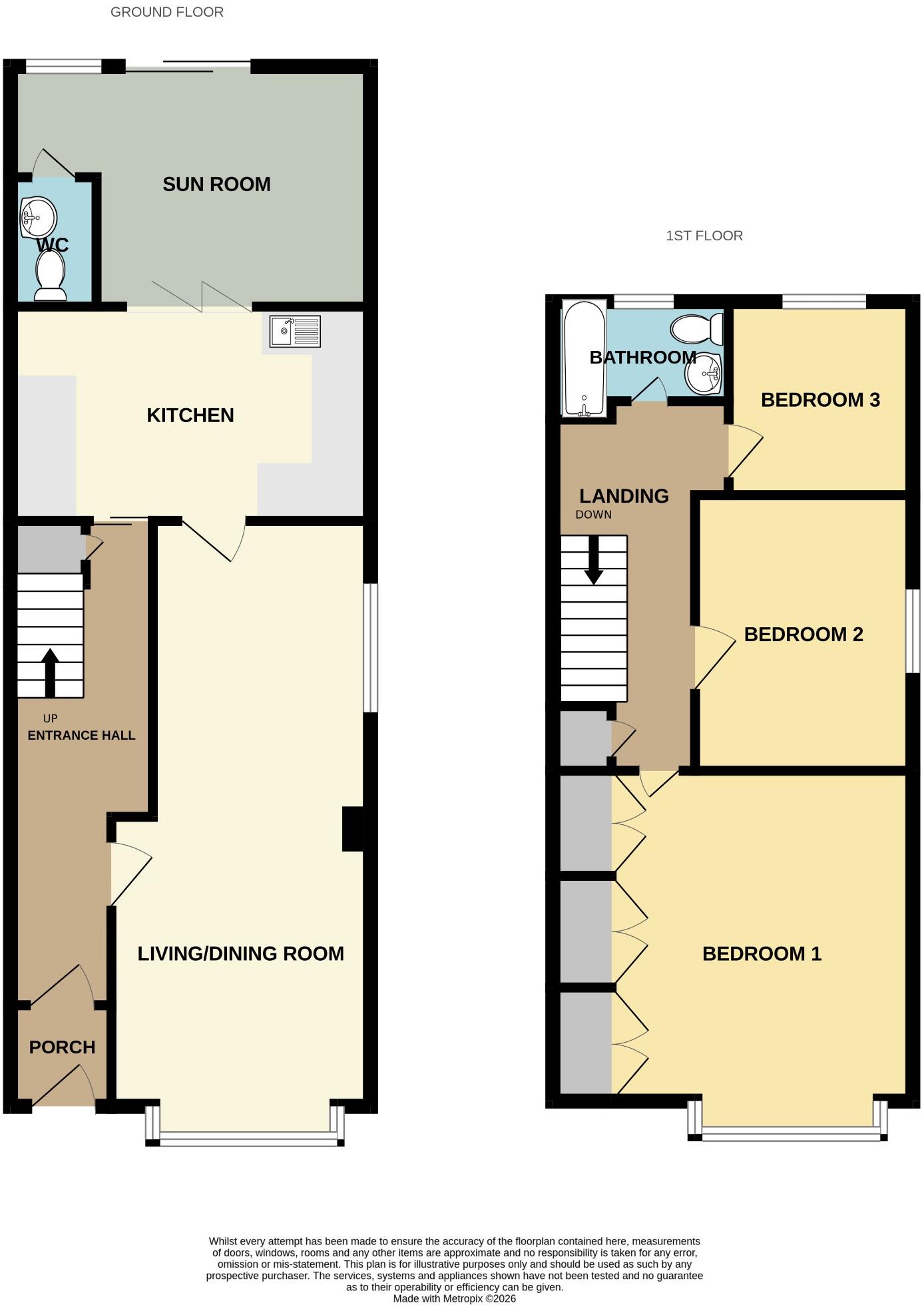 Wolseley Road, Shirley, Southampton floorplan