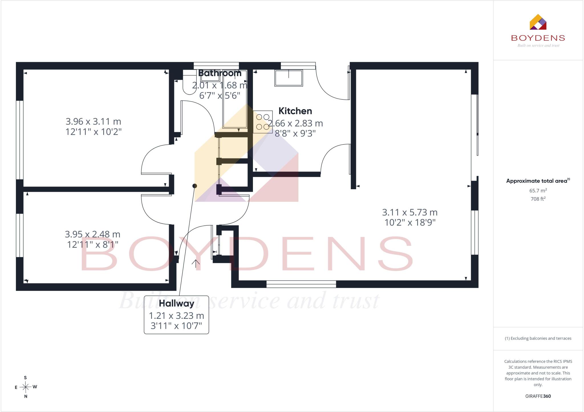 Winterbournes, Walton on the Naze floorplan