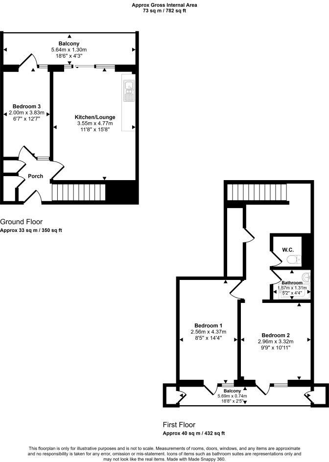 Flat 92 Sleaford House, Fern Street, Tower Hamlets, London, E3 3PZ floorplan