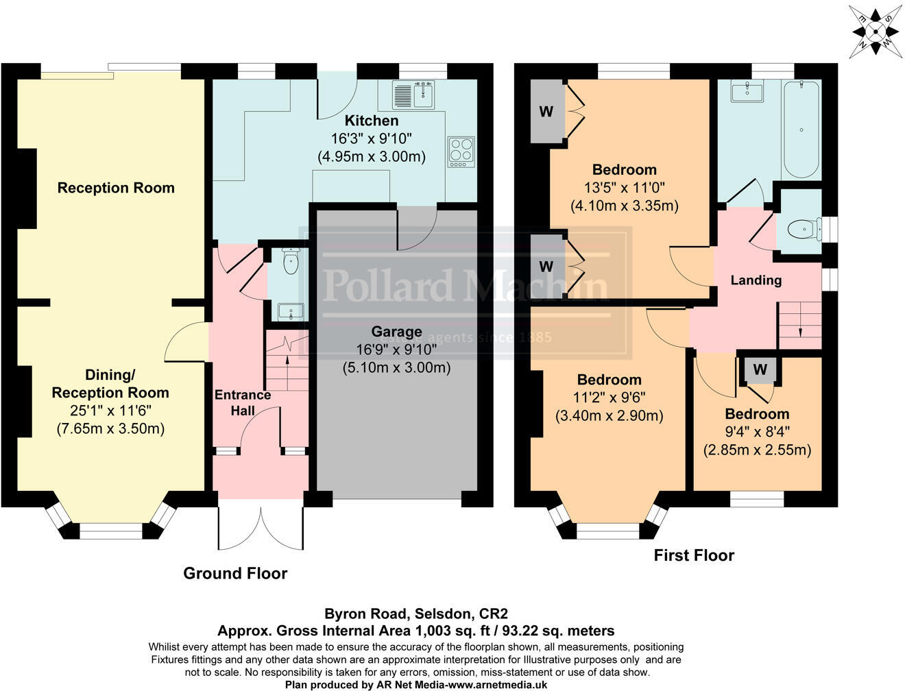 Byron Road, South Croydon floorplan