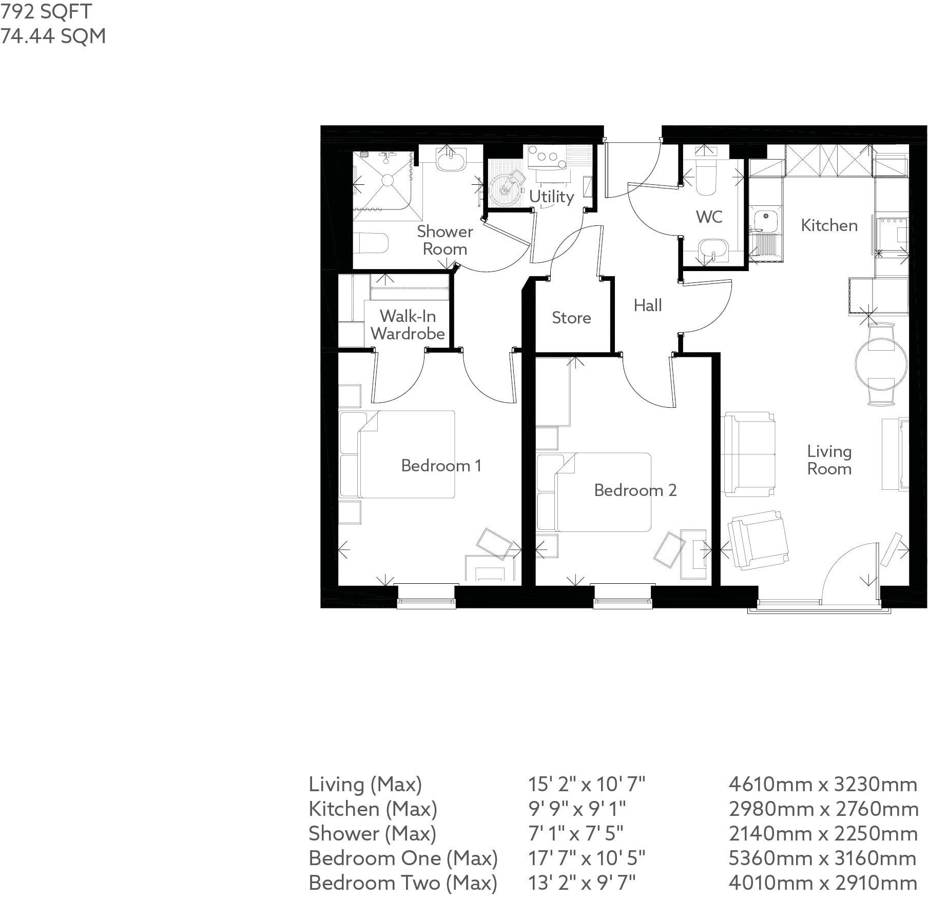 44 London Road,
Bagshot,
GU19 5HL
 floorplan