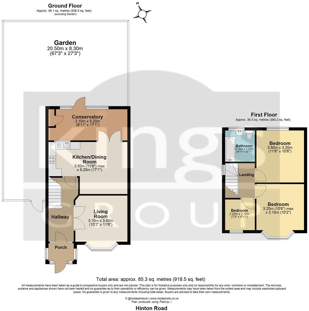 Hinton Road, Edmonton, N18 floorplan