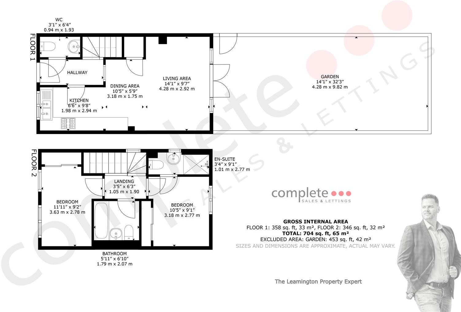 Whitehead Close, Radford Semele, Leamington Spa floorplan