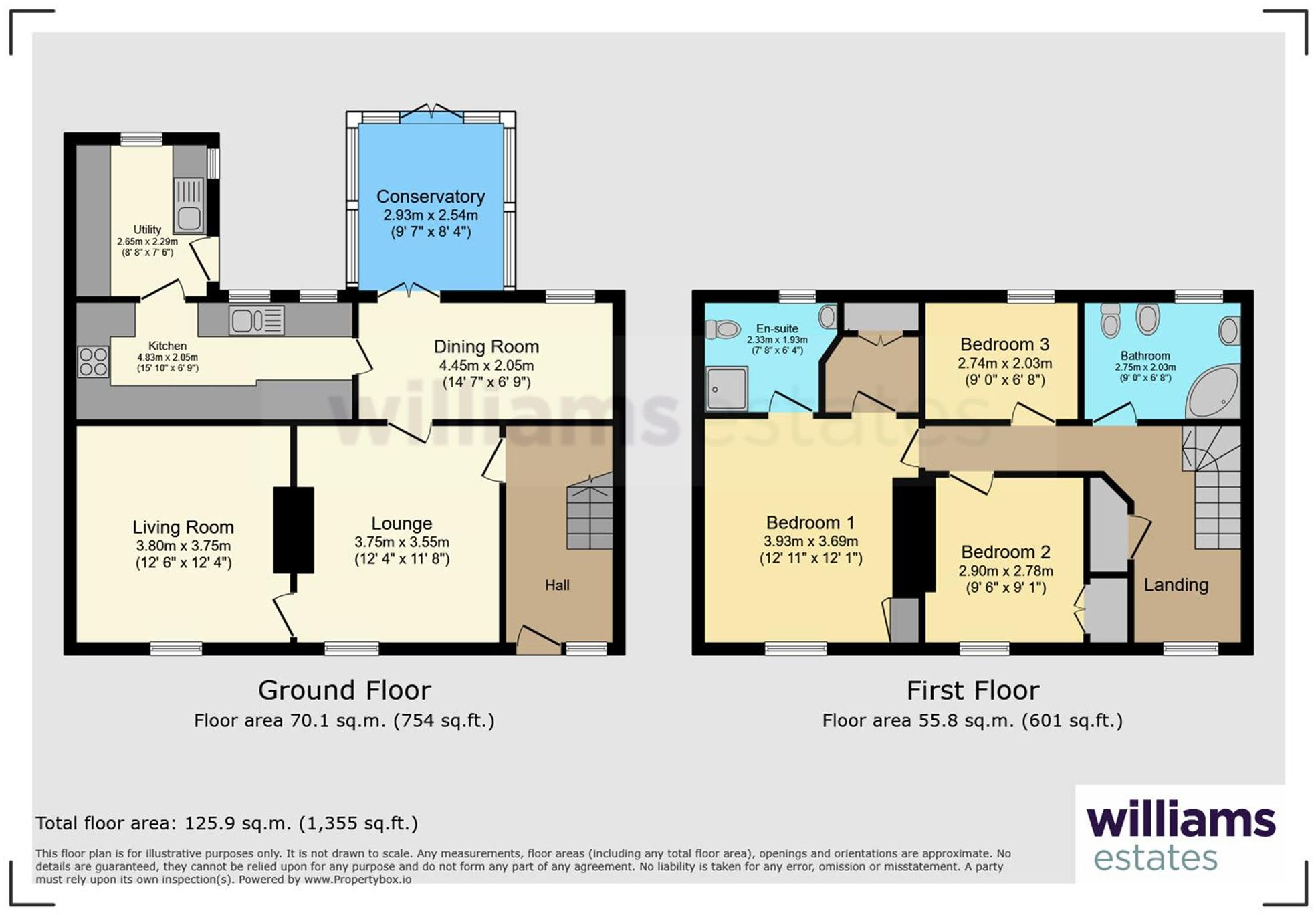 Cynwyd, Corwen, LL21 floorplan