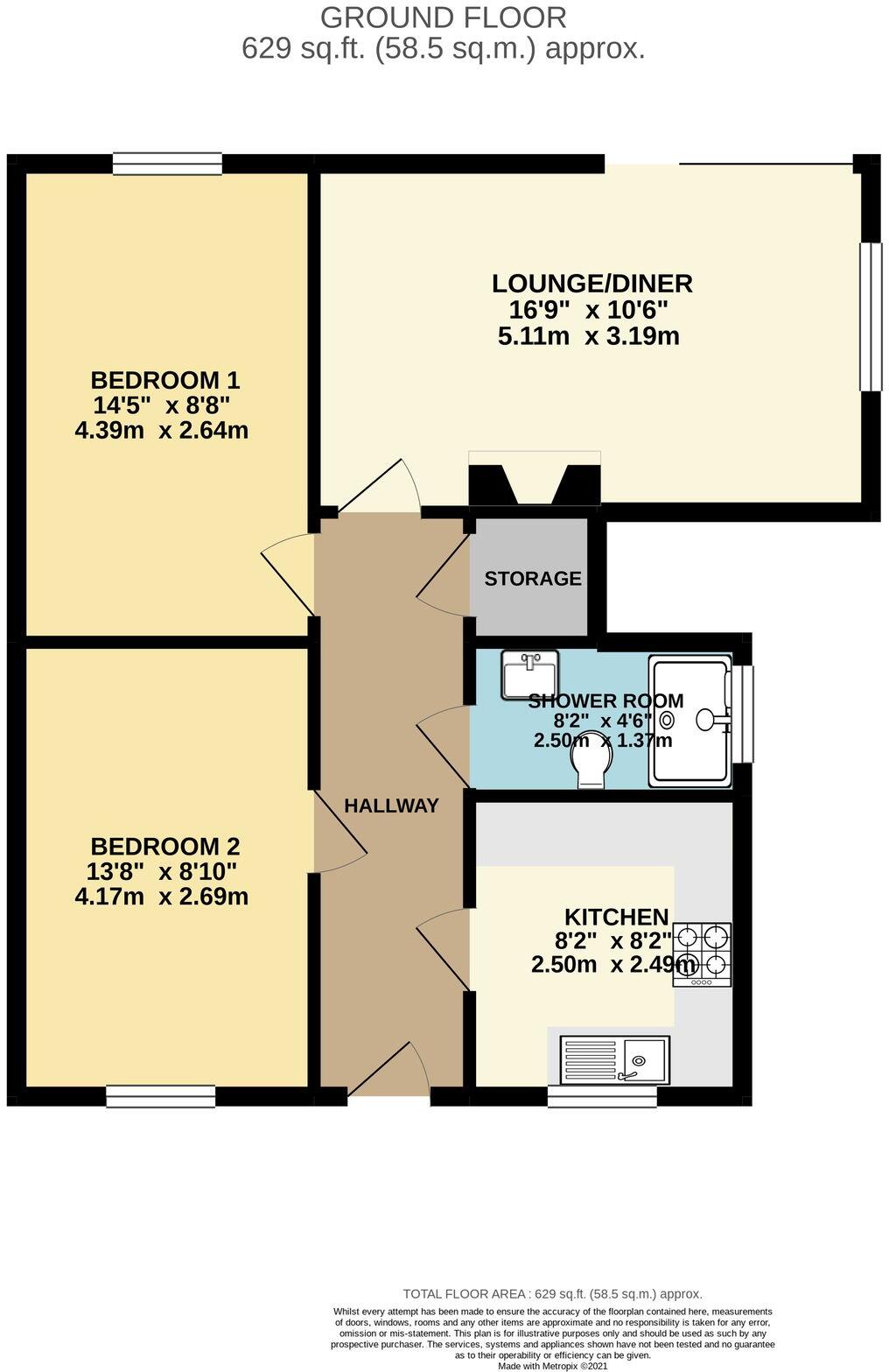 Algers Close, Loughton, IG10 floorplan