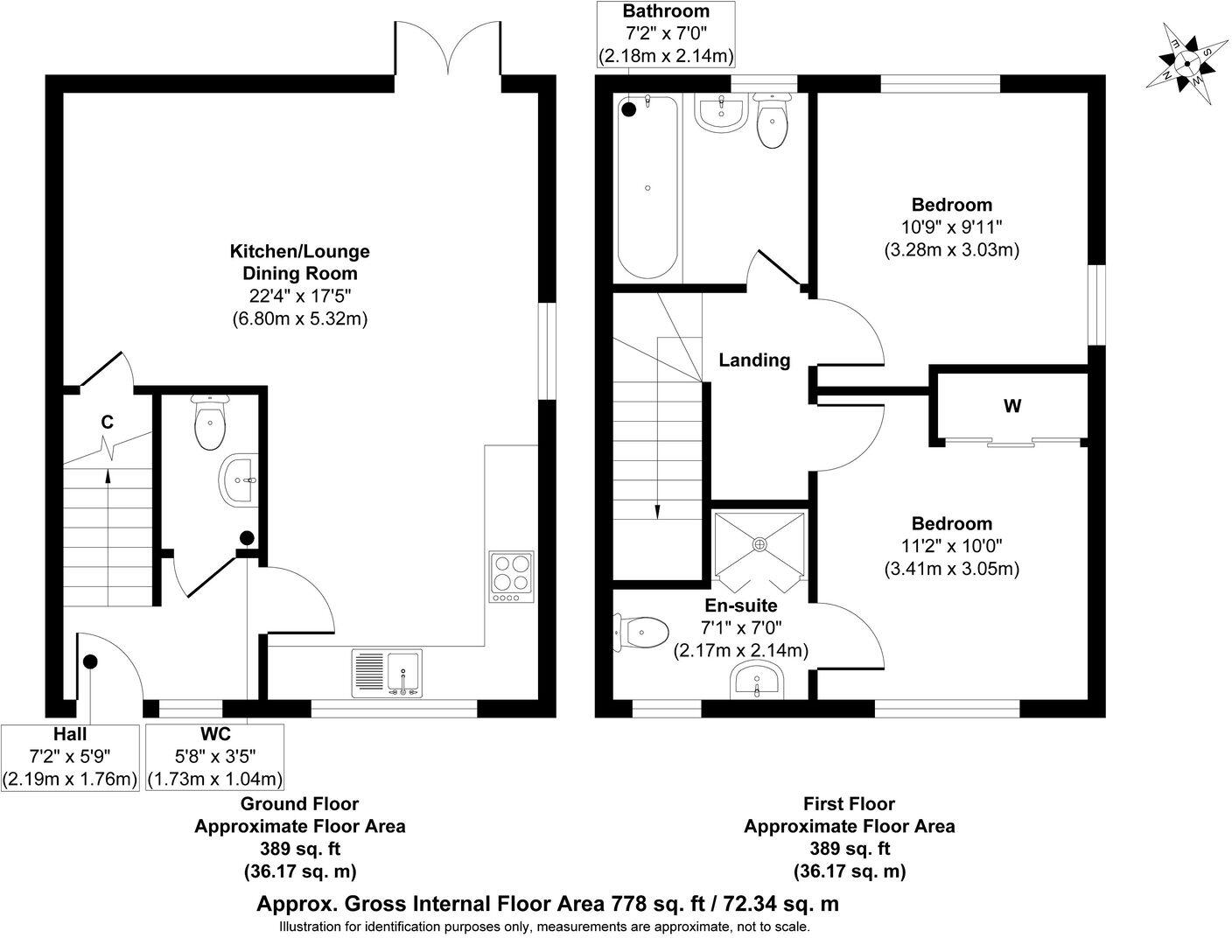 Darter Row, Conningbrook Lakes, Ashford, TN24 9FN floorplan