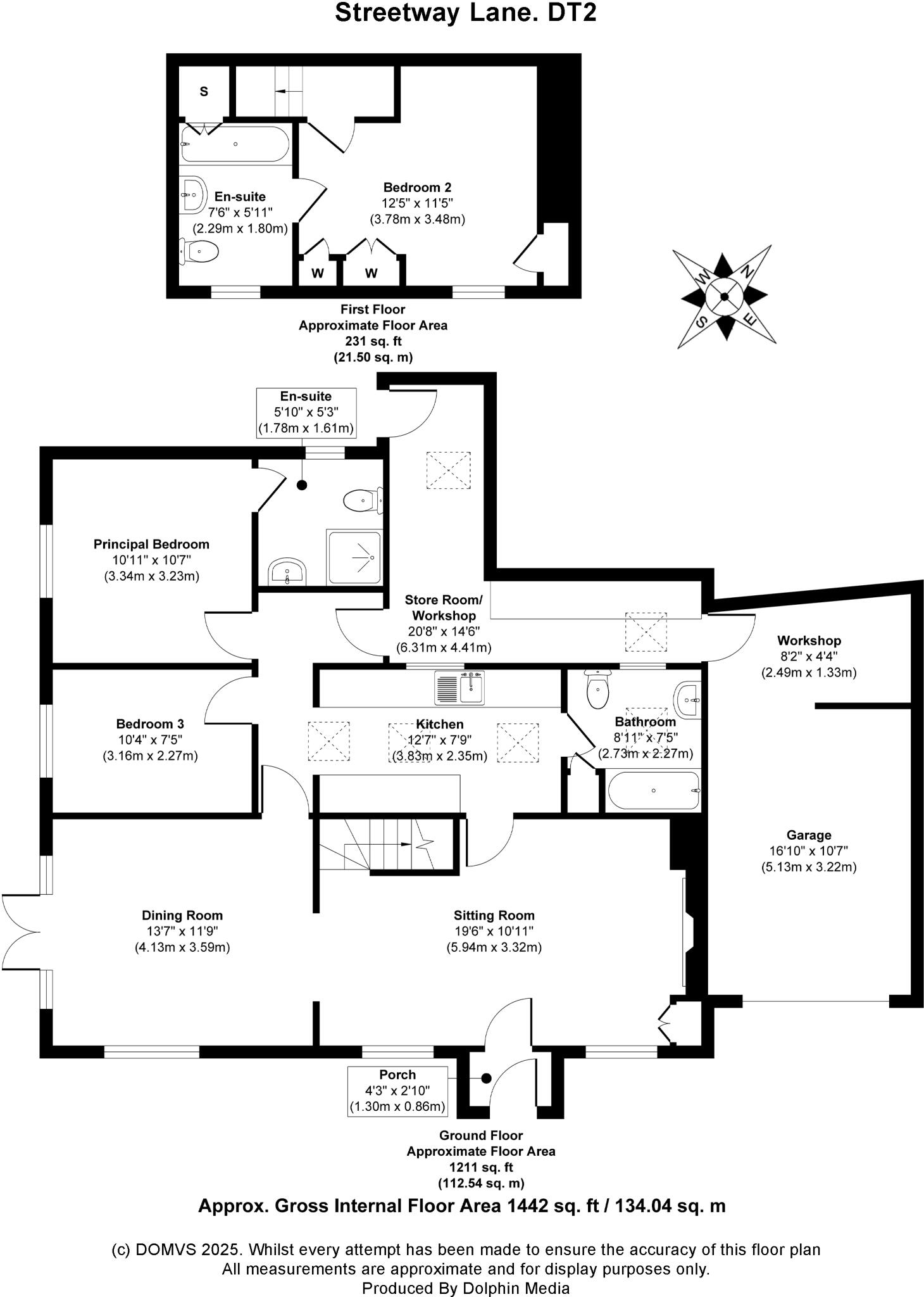 Cheselbourne, Dorchester, Dorset floorplan