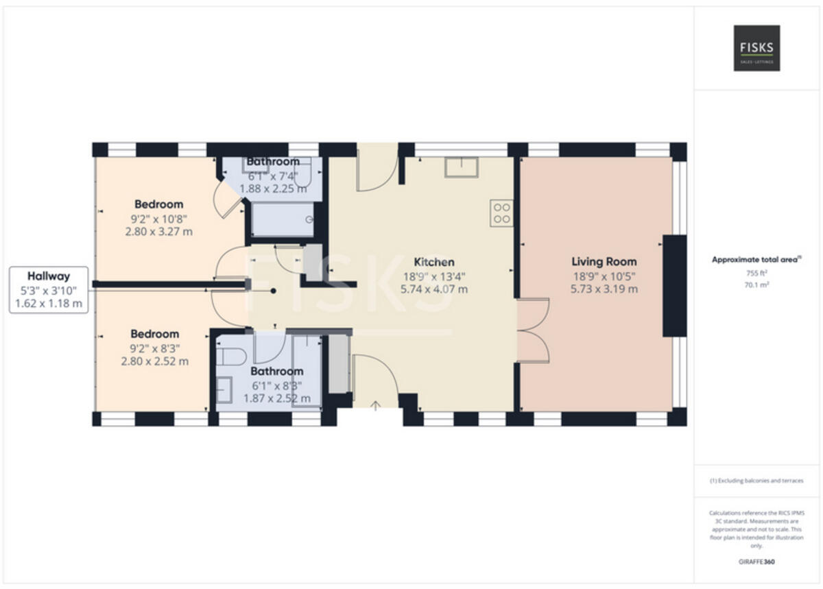 Coral Drive, Canvey Island, SS8 floorplan