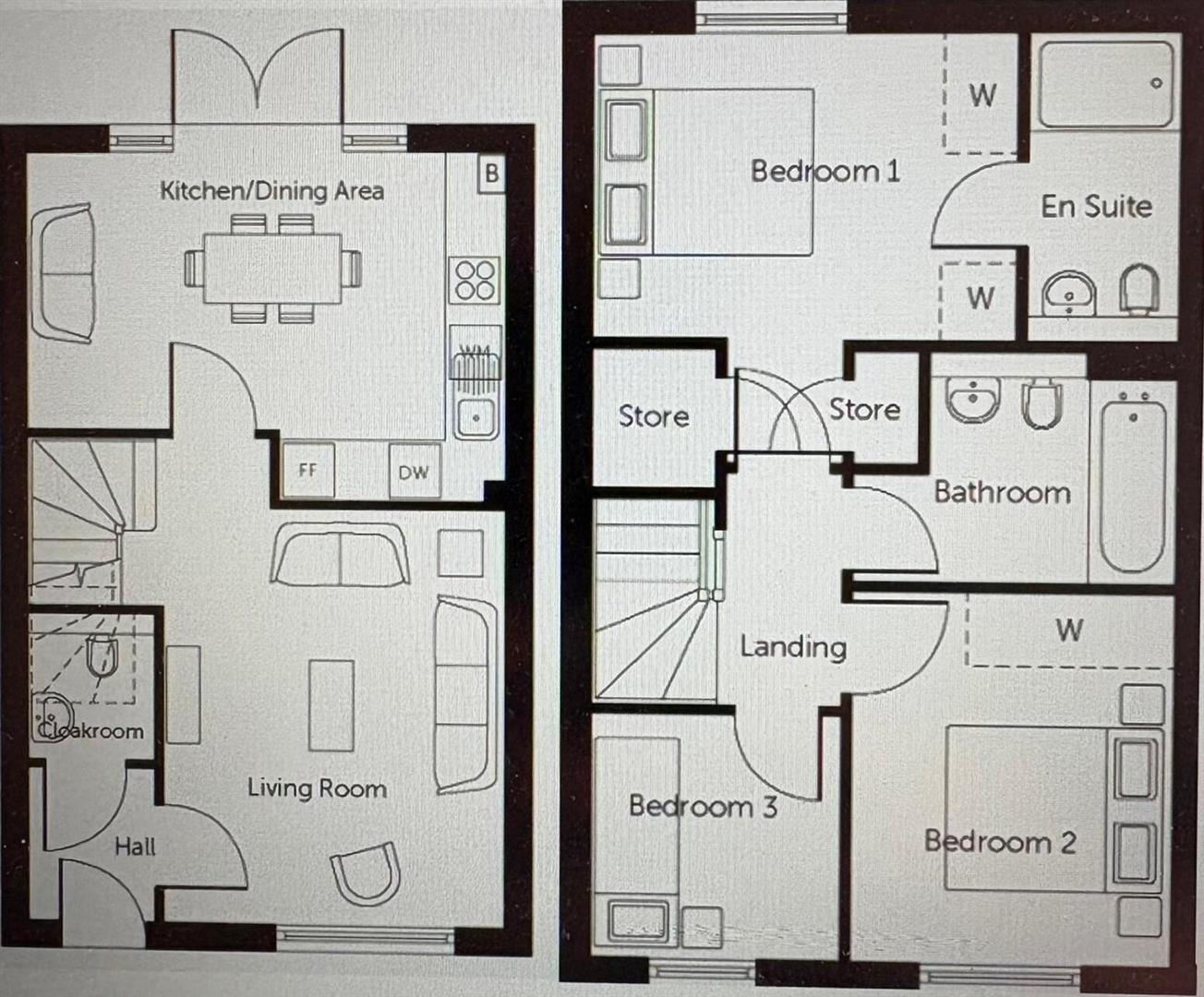 Southwell Drive, Houlton, Rugby floorplan