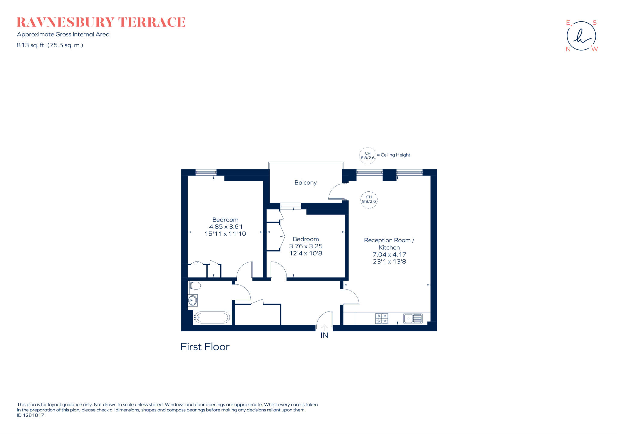 25 Ravensbury Terrace, London, SW18 floorplan