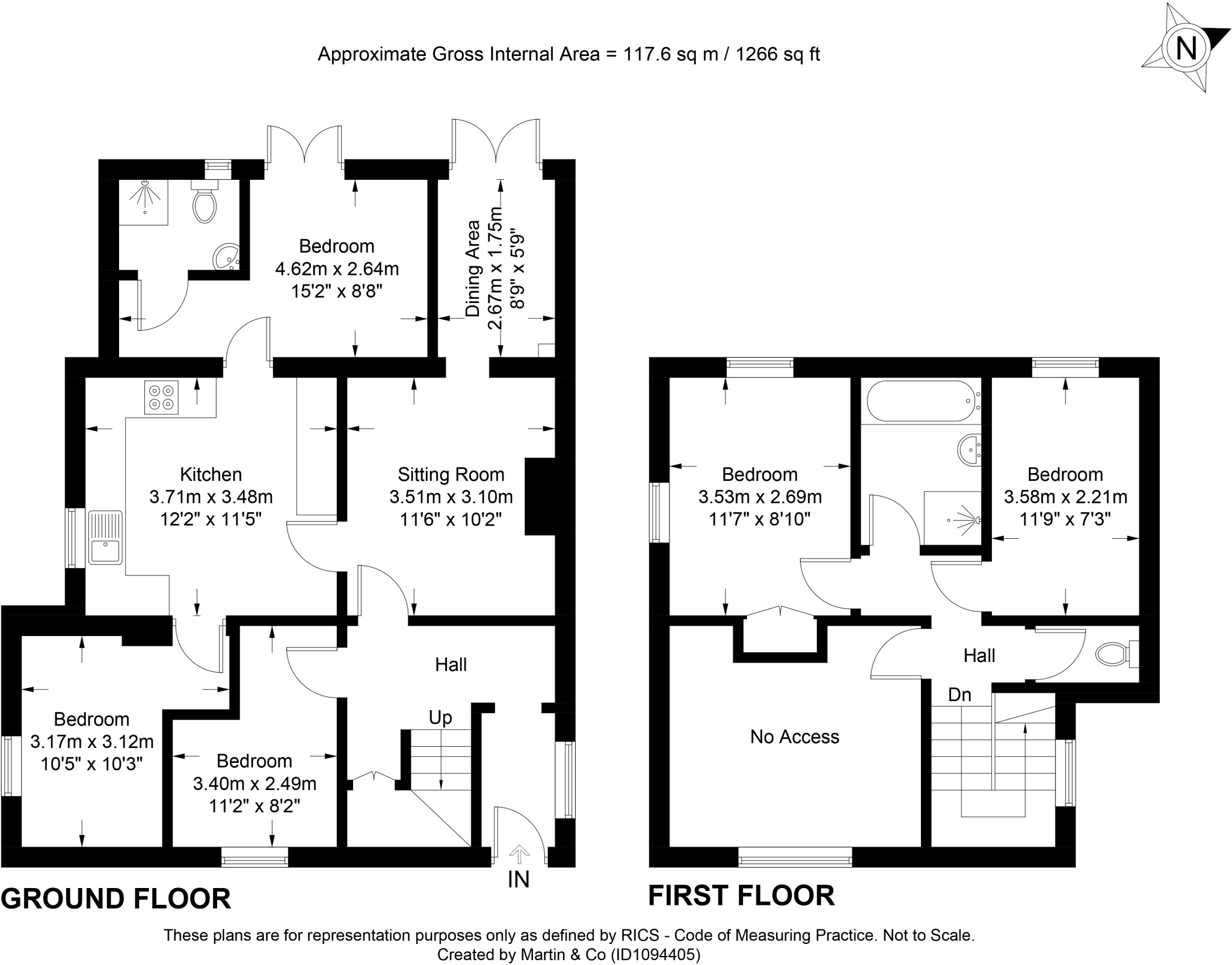 Stuart Crescent, Winchester floorplan