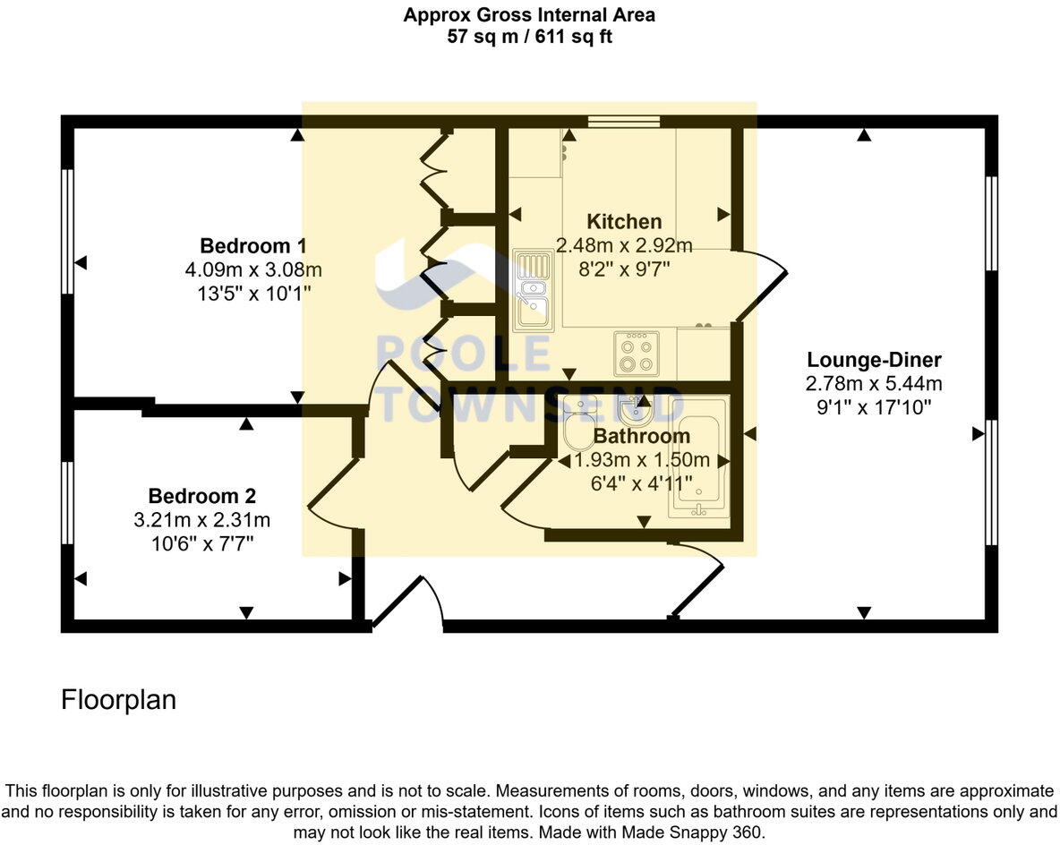 Vicarage Mount, Walney, Barrow-in-furness, LA14 3QX floorplan
