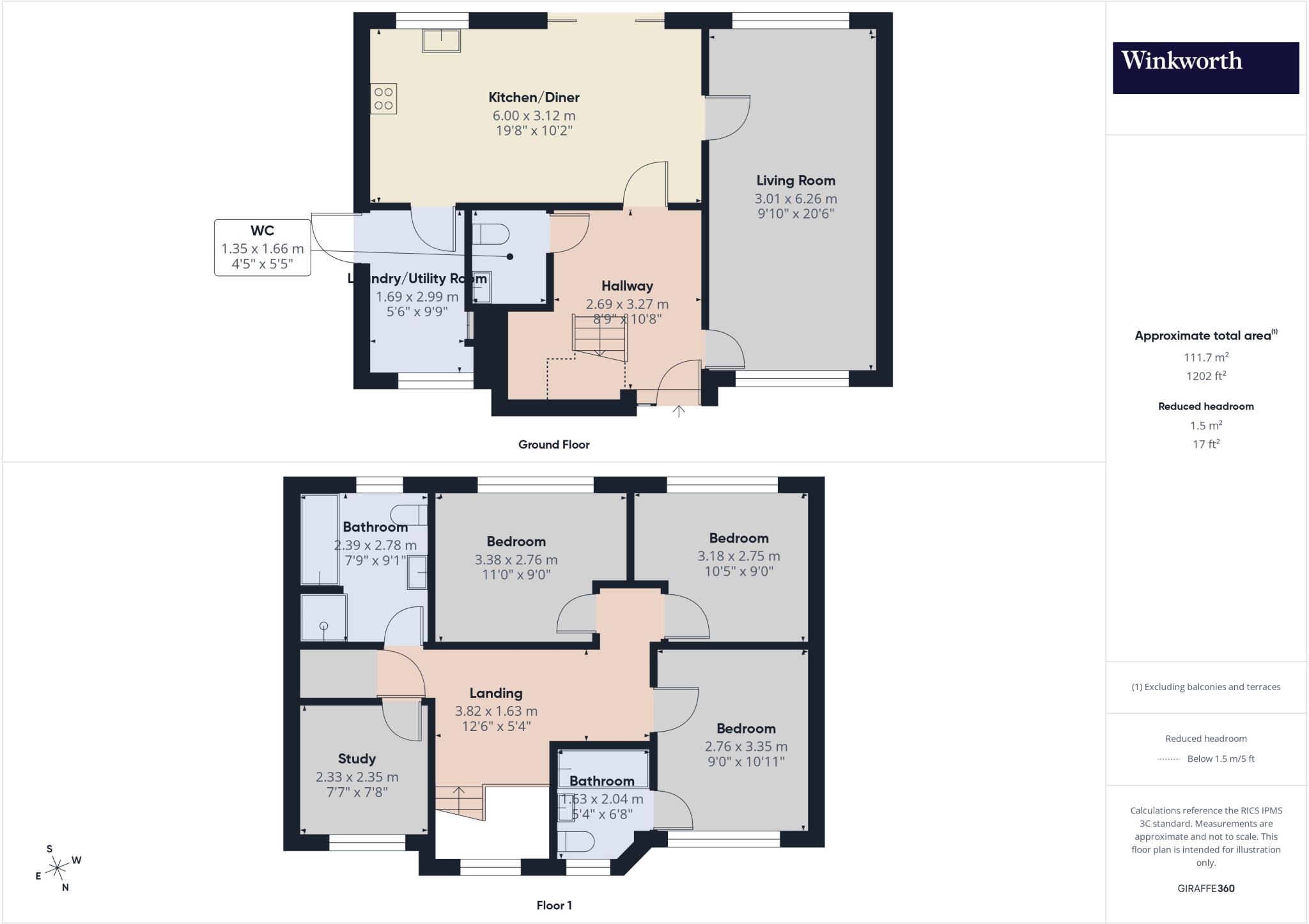 Brookers Hill, Shinfield, Reading, Berkshire, RG2 floorplan