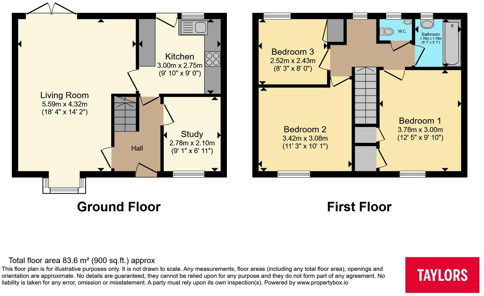 Ramsbury Avenue, Swindon, Wiltshire, SN2 floorplan
