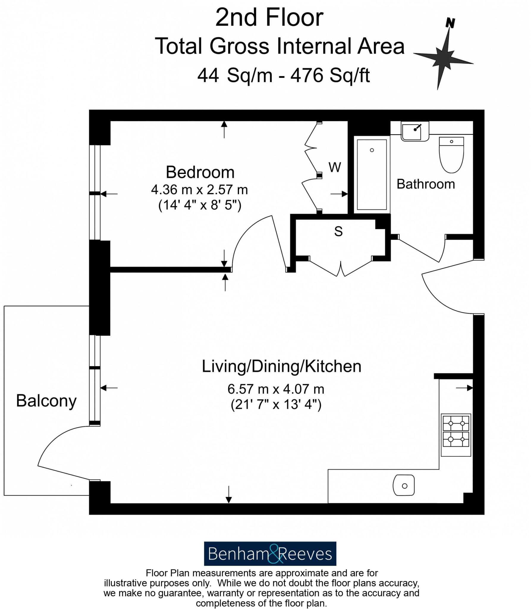 Horn Lane, London, W3 floorplan