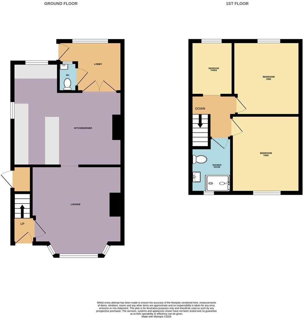 Allens Lane, Walsall floorplan