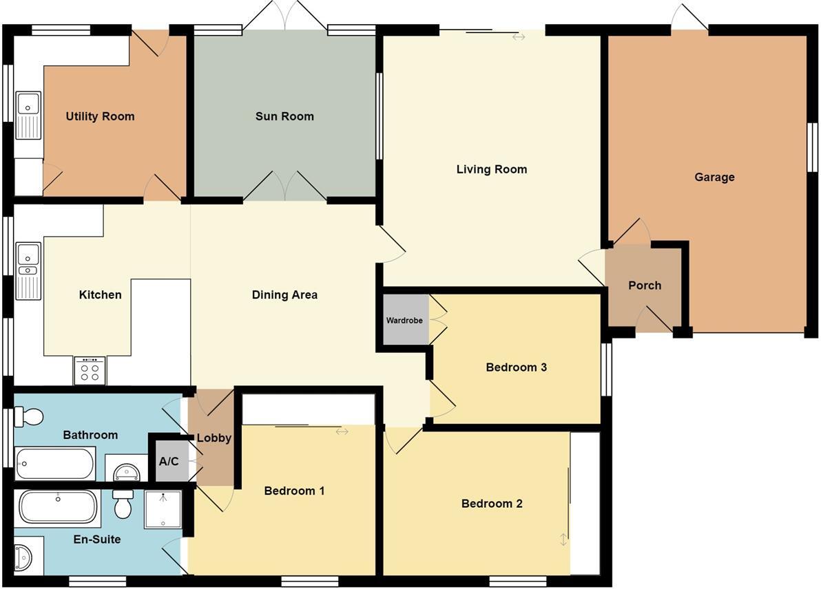 Woad Lane, Long Sutton floorplan