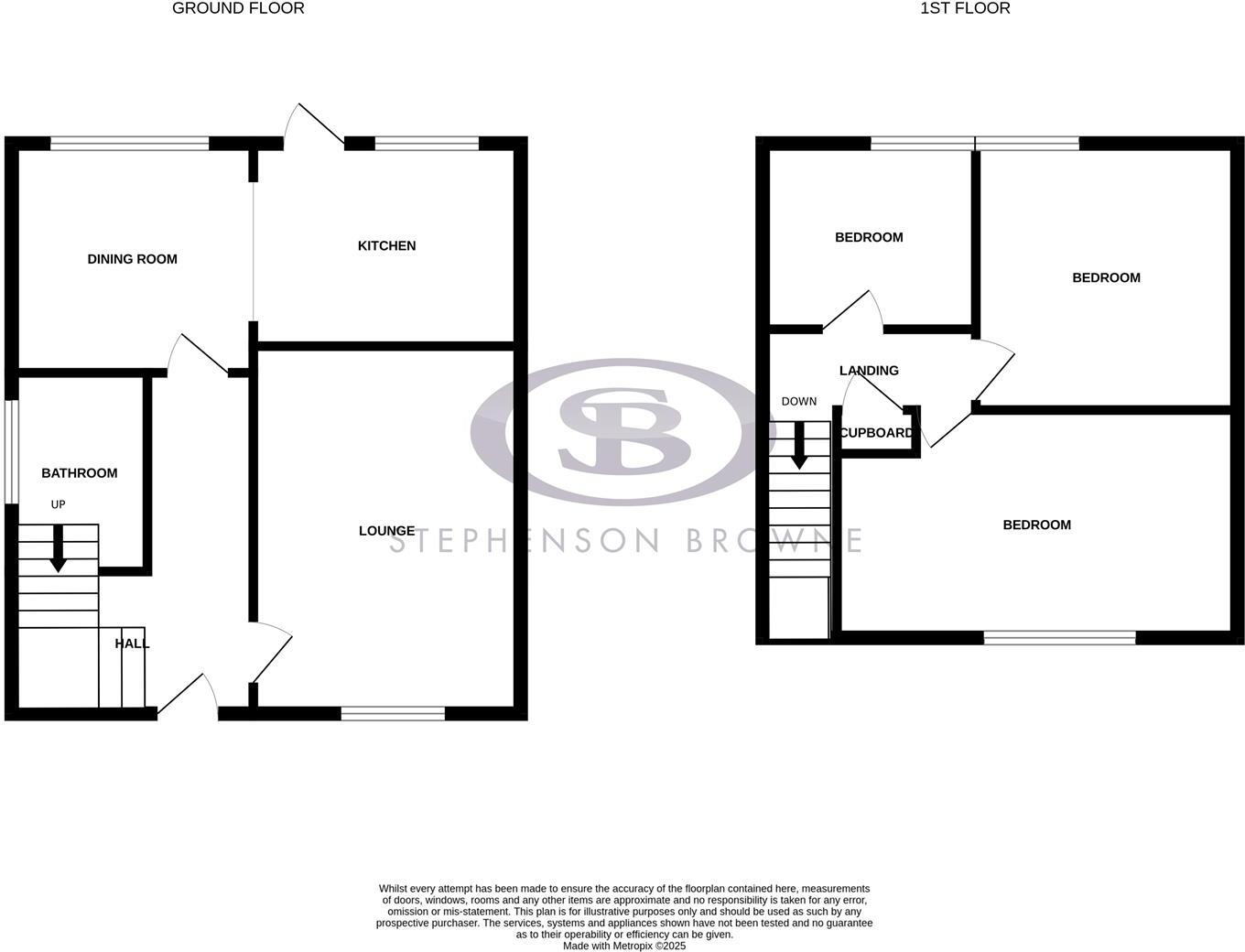 Brown Avenue, Church Lawton floorplan