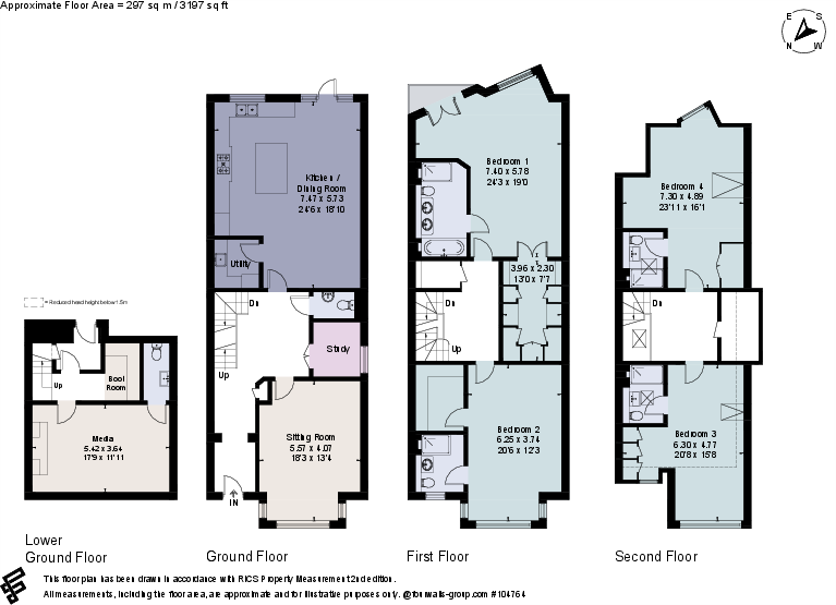 35 New Road, Esher, Surrey, KT10 floorplan