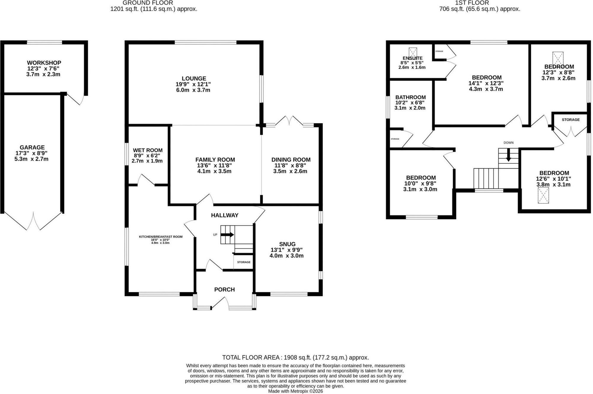 Burnmill Road, Market Harborough, LE16 floorplan