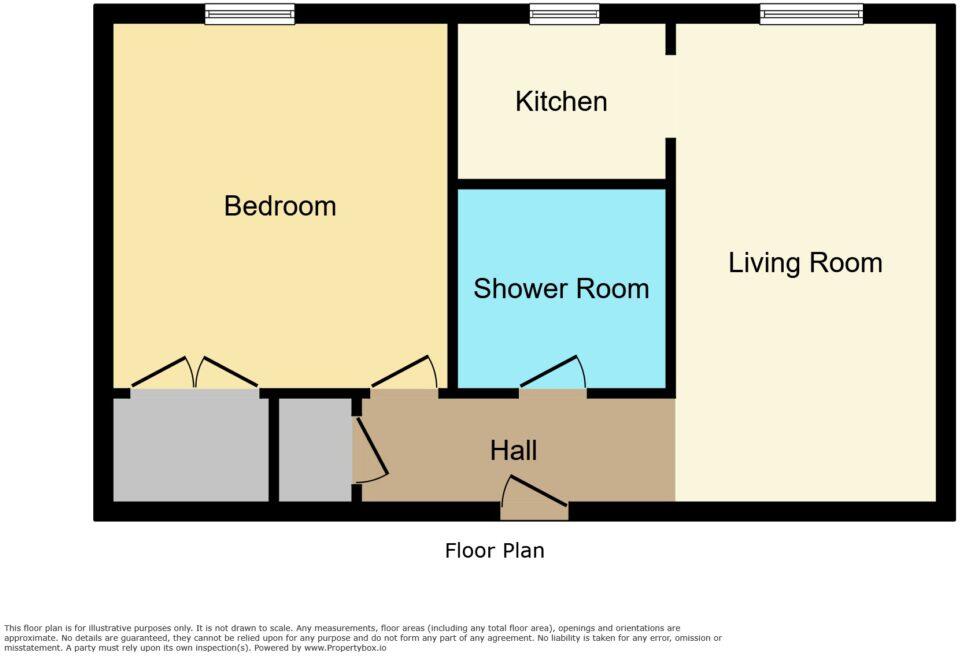 Flat 1/2, 59 Castle Street, Port Bannatyne floorplan