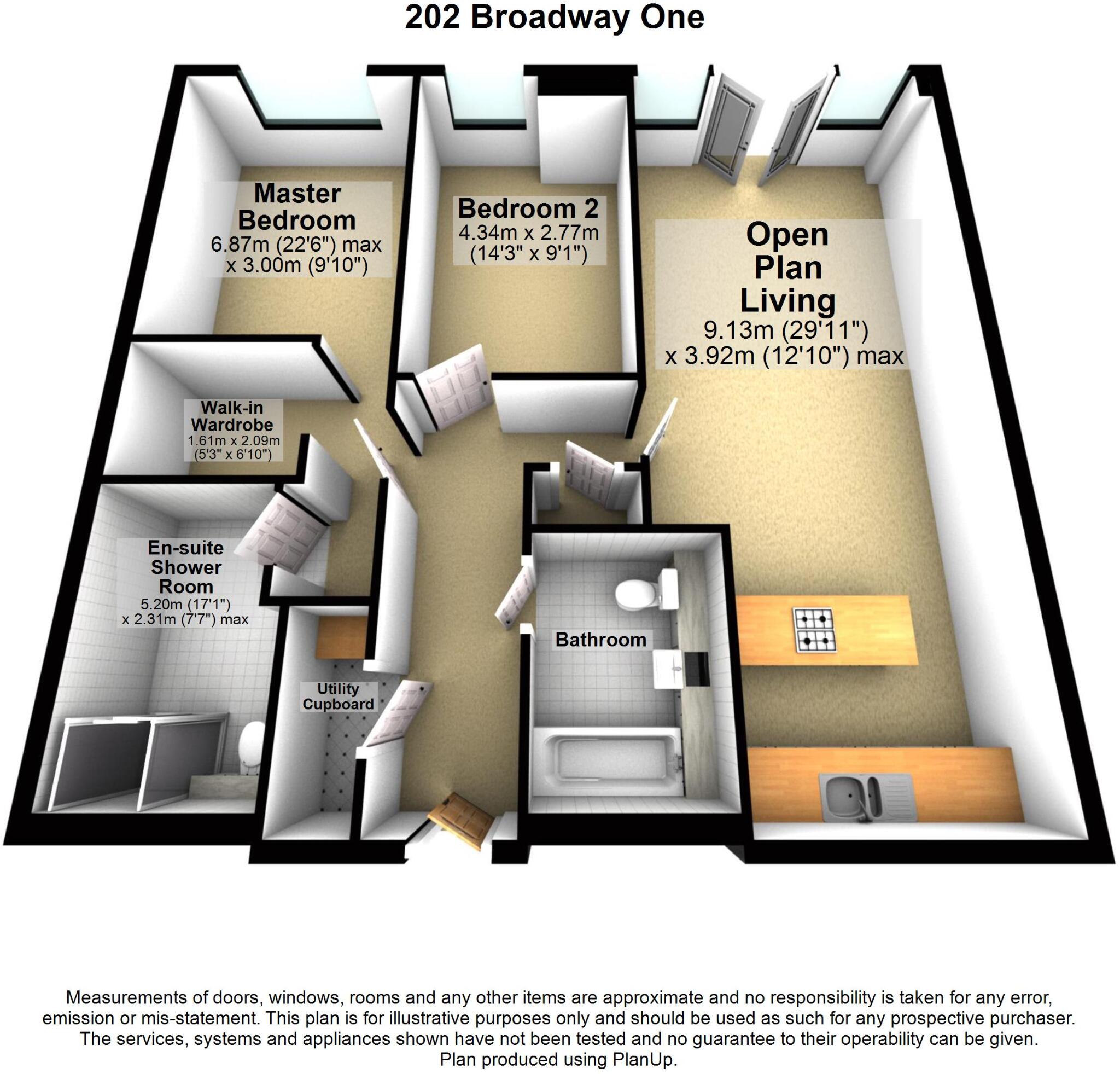 Broadway One, Morecambe, LA4 5FD floorplan