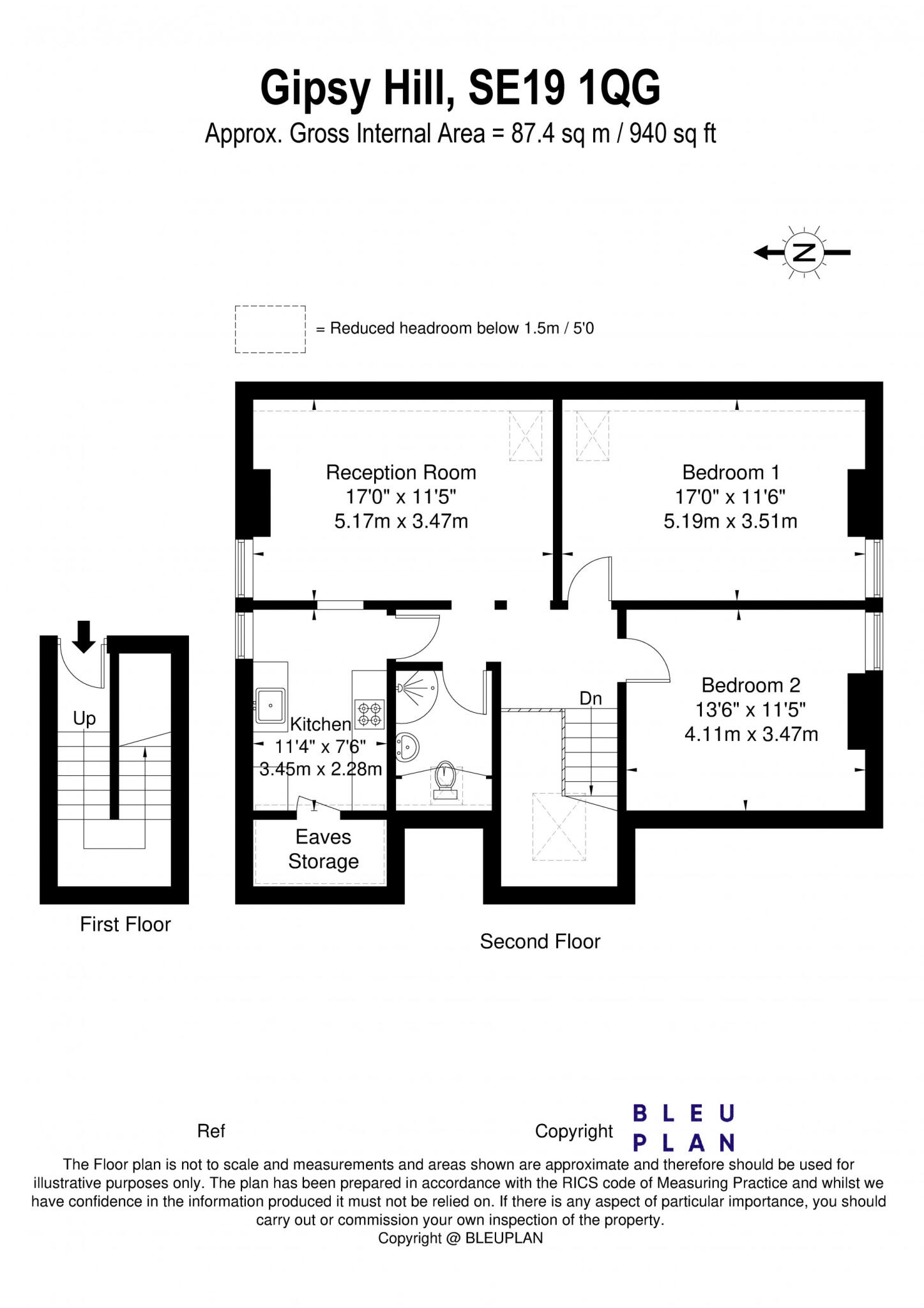 Gipsy Hill, London, SE19 floorplan