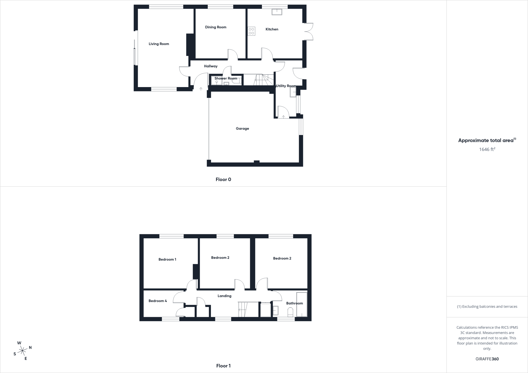 Coney Weston, Suffolk floorplan
