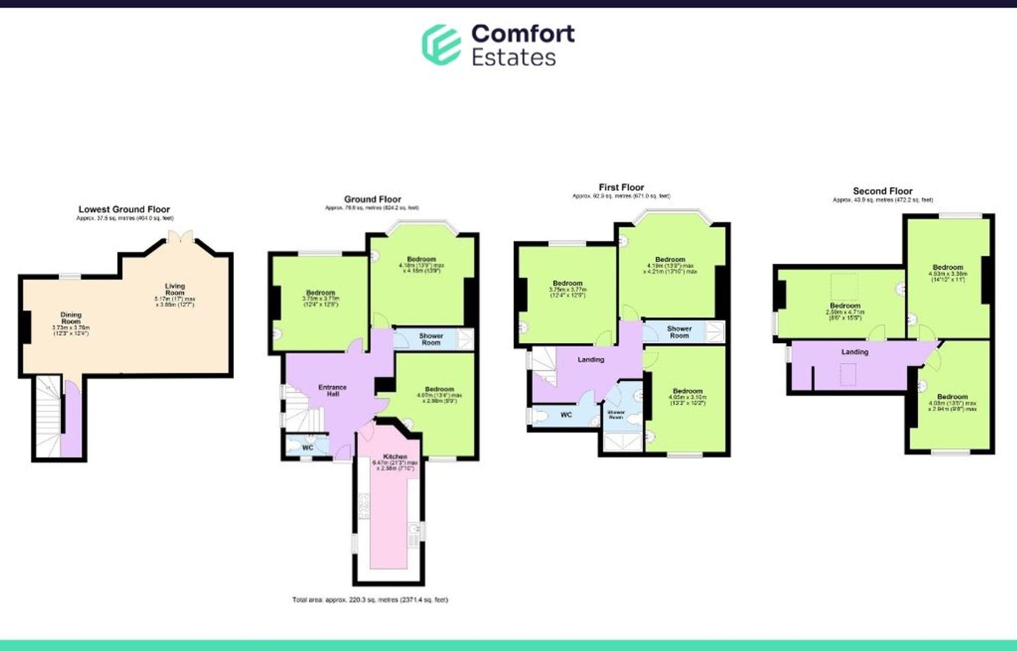 Barrack Lane, Nottingham, NG7 floorplan