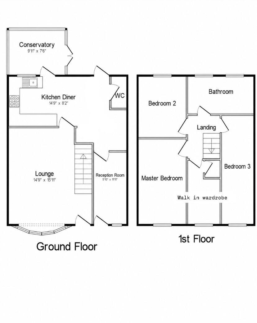 Loxton Crescent, Wigan, Greater Manchester, WN3 floorplan