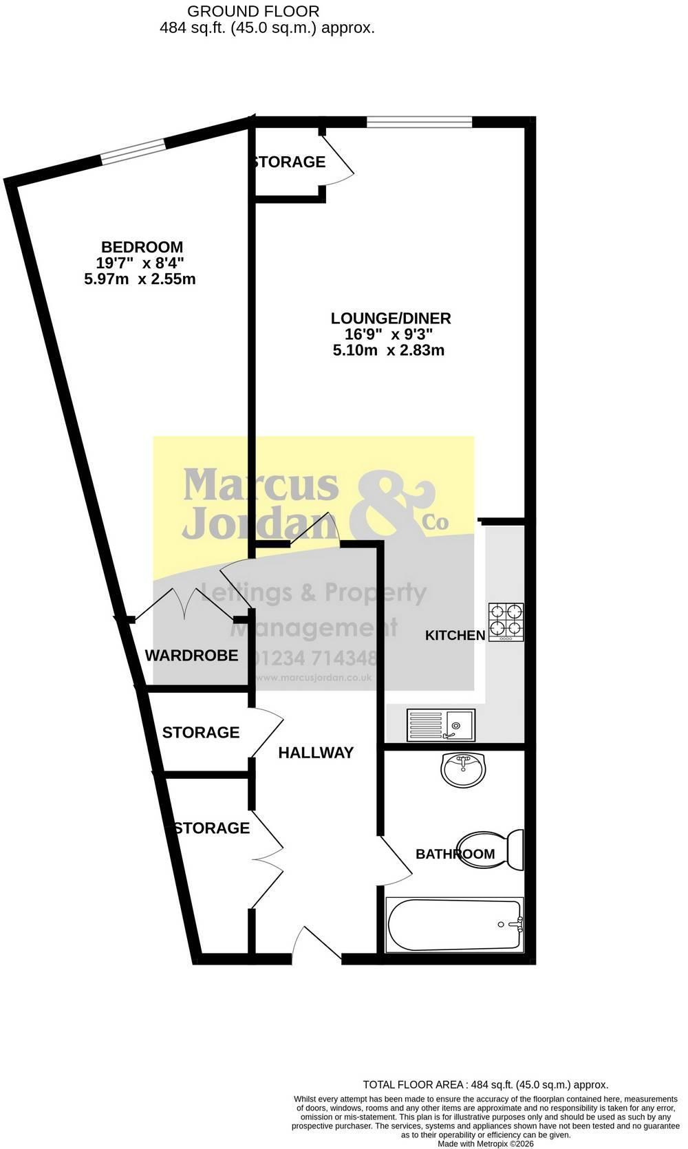 Wellingborough Road, Olney floorplan