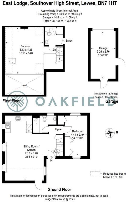 Southover High Street, Lewes BN7 1HT floorplan