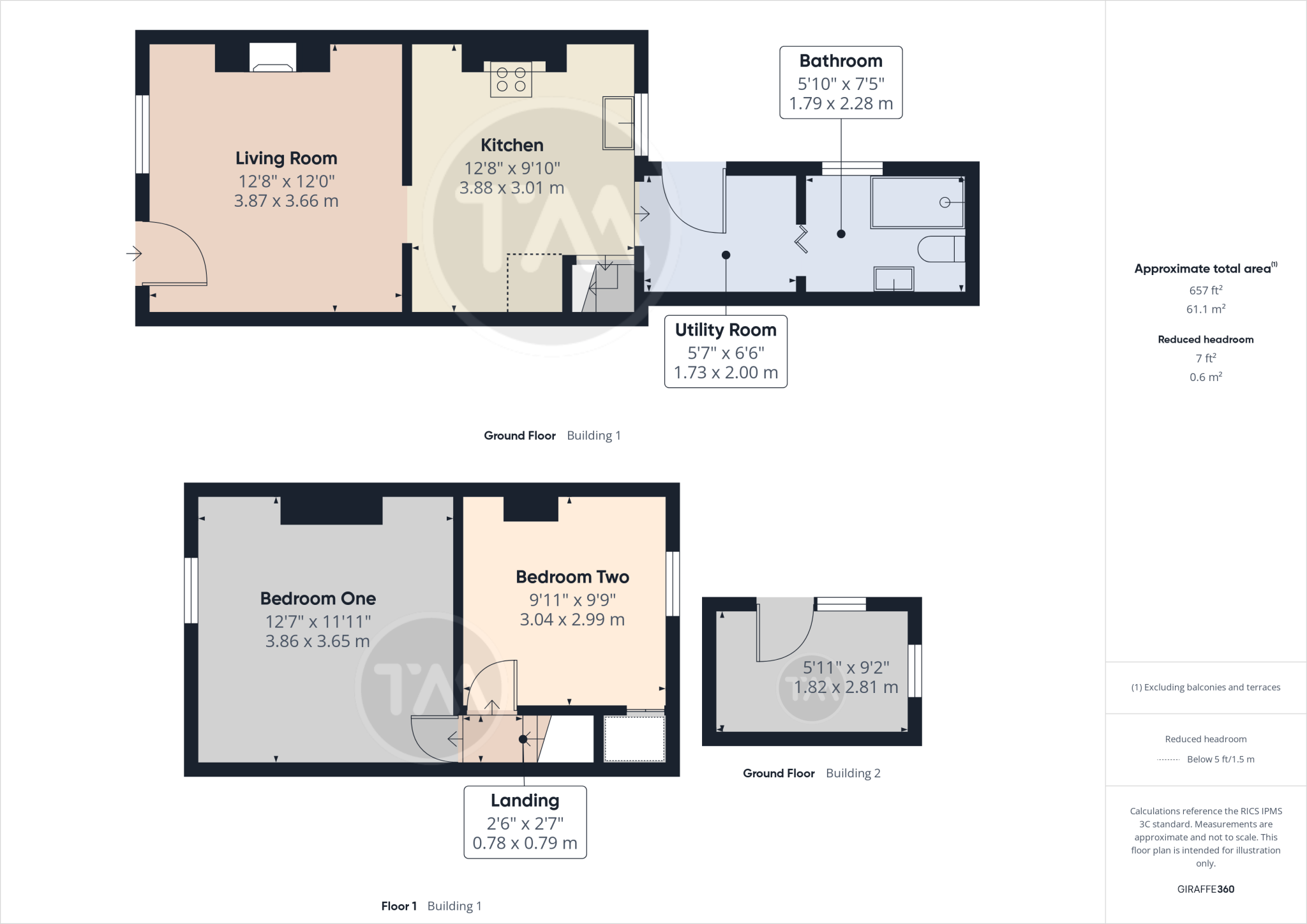 Upwood Road, Bury, Ramsey, Huntingdon, PE26 floorplan